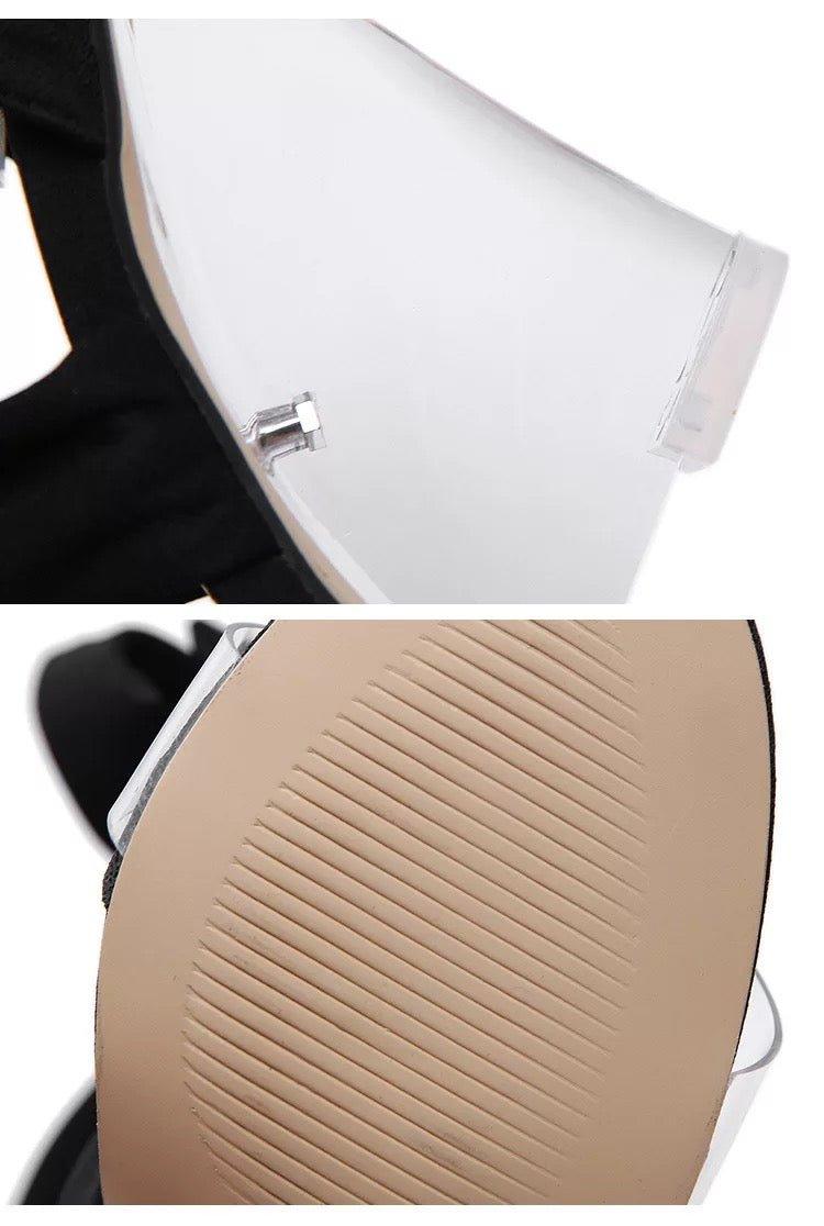 Olivia Peep Toe Lace-Up Wedges - MY SEXY STYLES