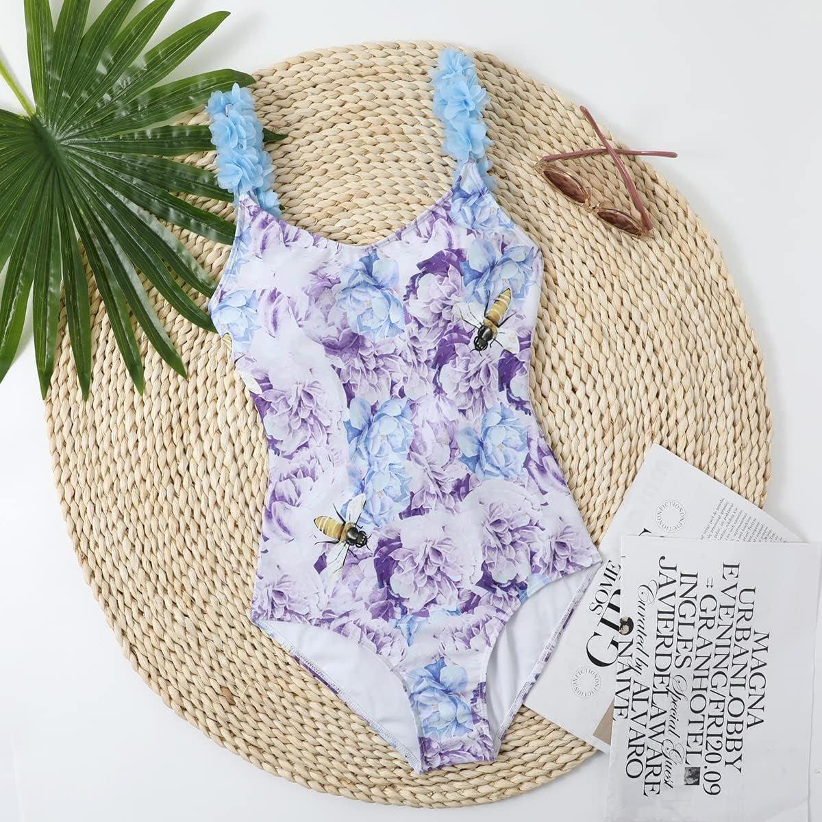 One Piece Swimsuit with Beach Cover up Wrap Skirt - MY SEXY STYLES