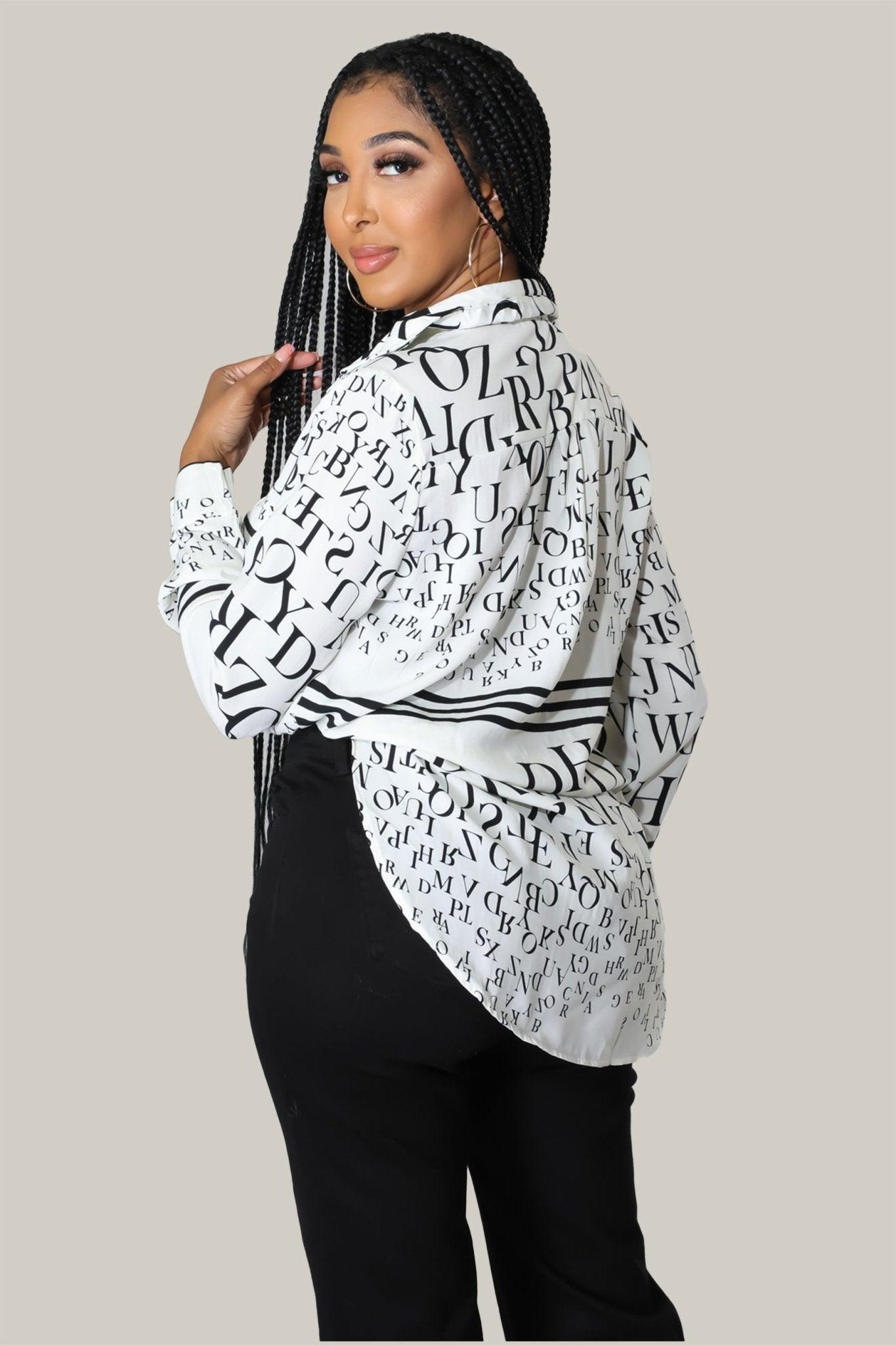 Paris Long Sleeves Button Down Shirt - MY SEXY STYLES