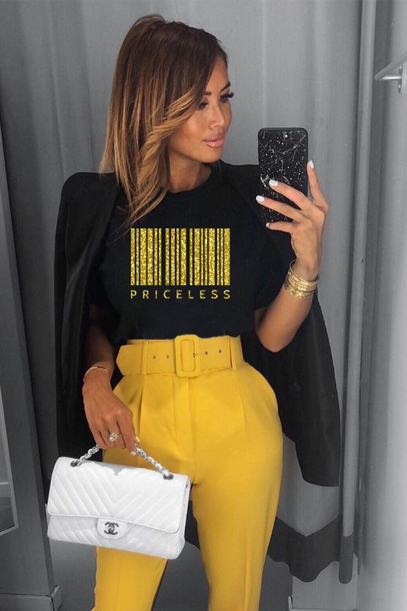 Priceless Unisex Jersey Tee: Embrace Your Worth and Empowerment - MY SEXY STYLES