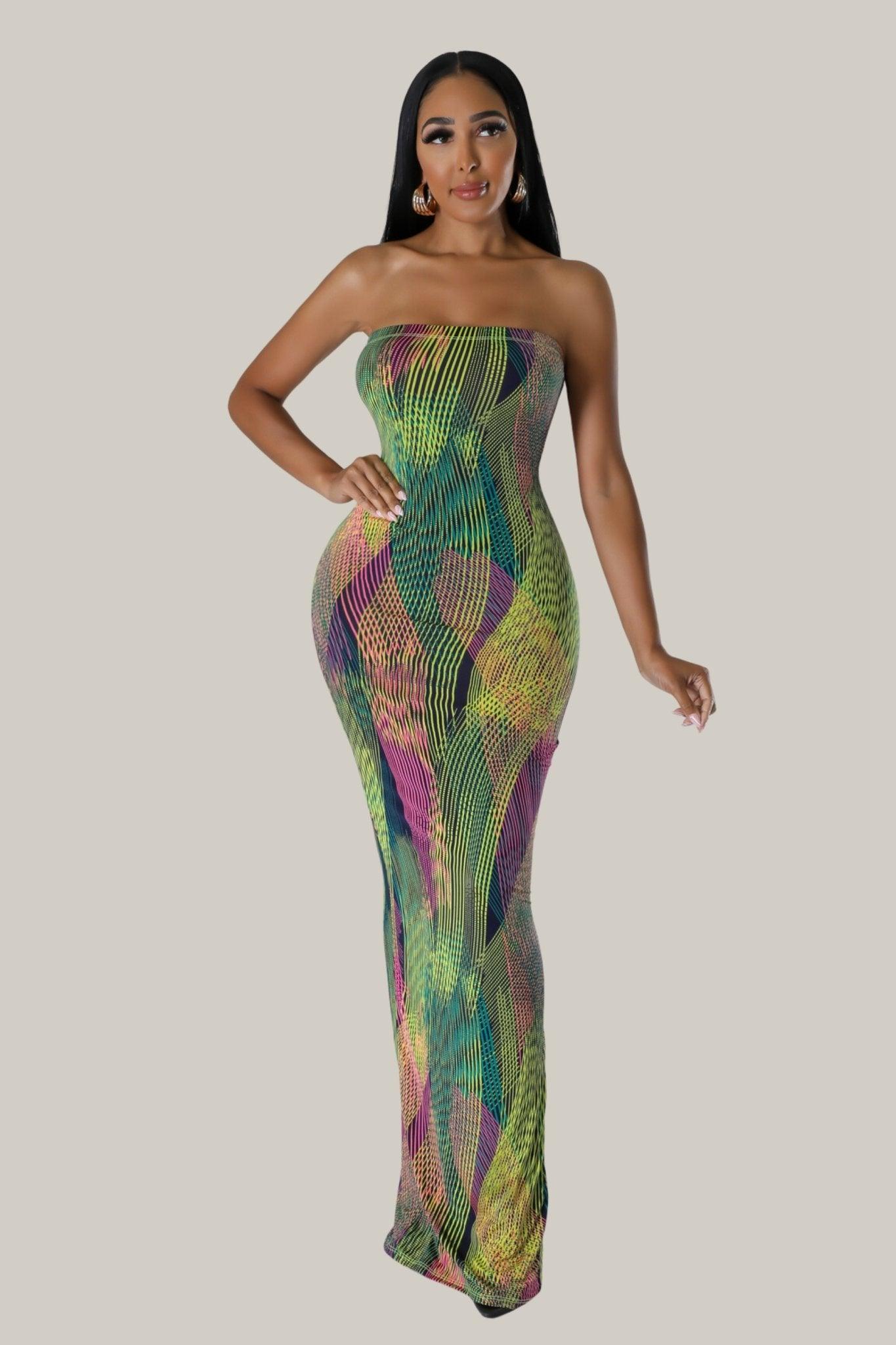 Runway Ready Tube Maxi Dress - MY SEXY STYLES