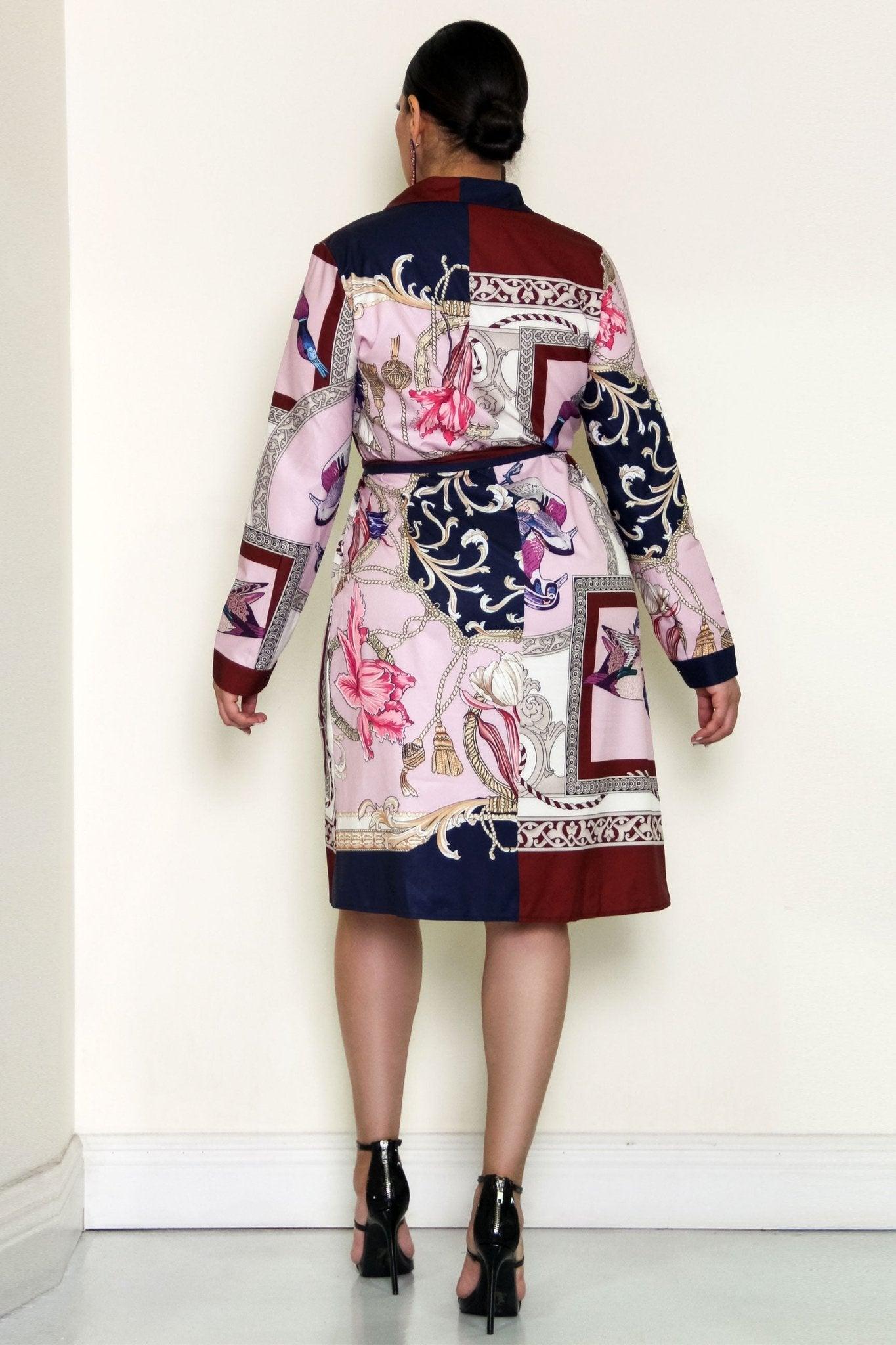 Saylor Classy Midi Dress - MY SEXY STYLES