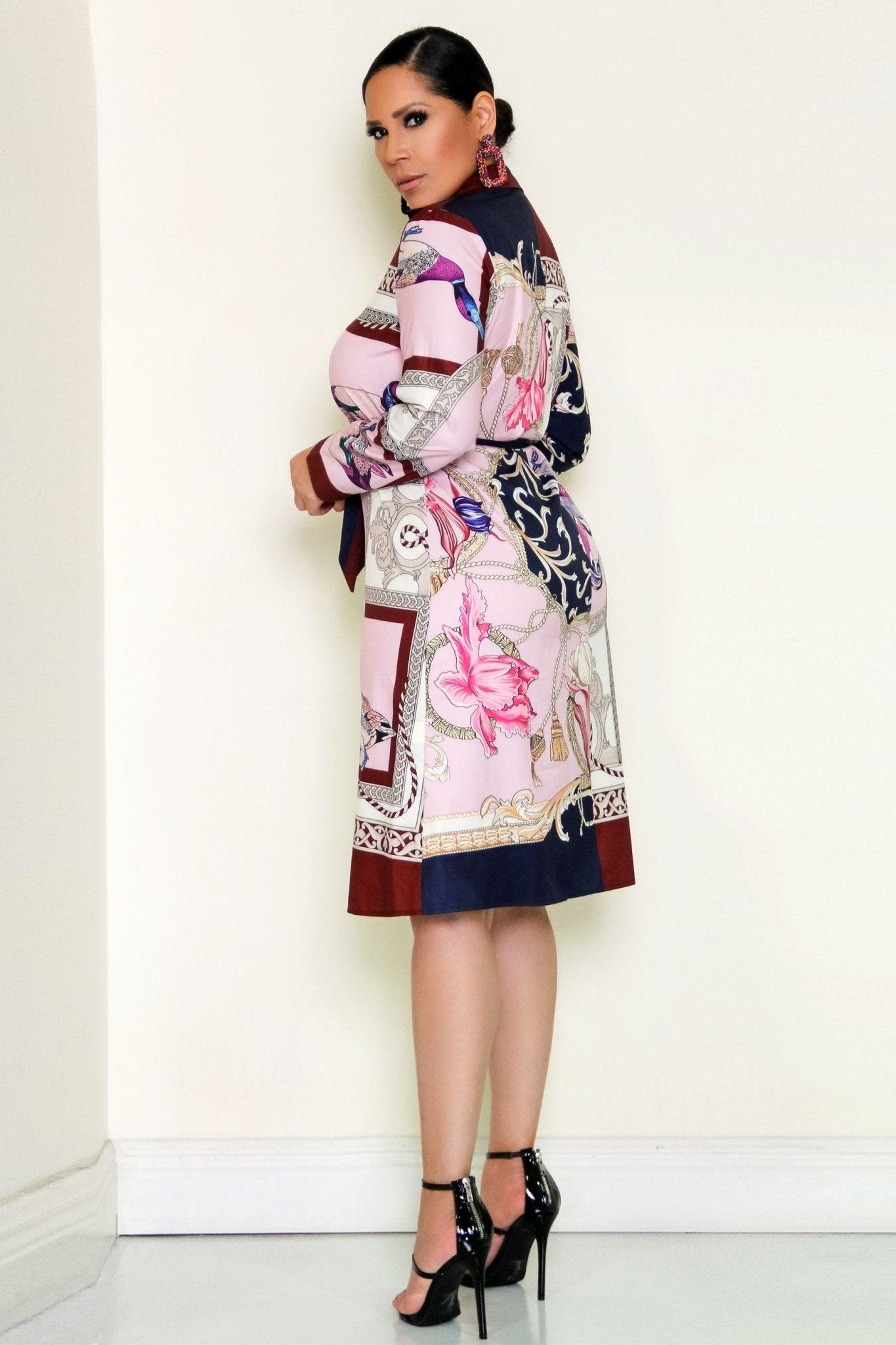 Saylor Classy Midi Dress - MY SEXY STYLES