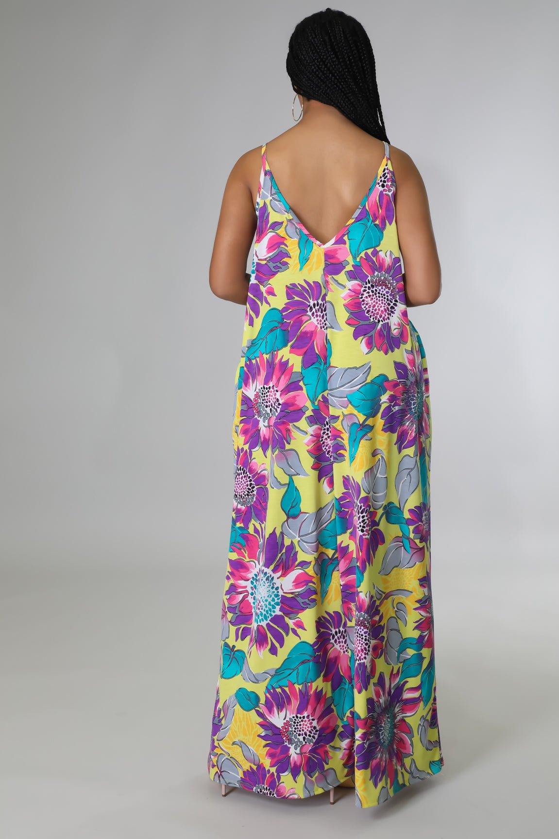 Scarlette Floral Maxi Dress - MY SEXY STYLES