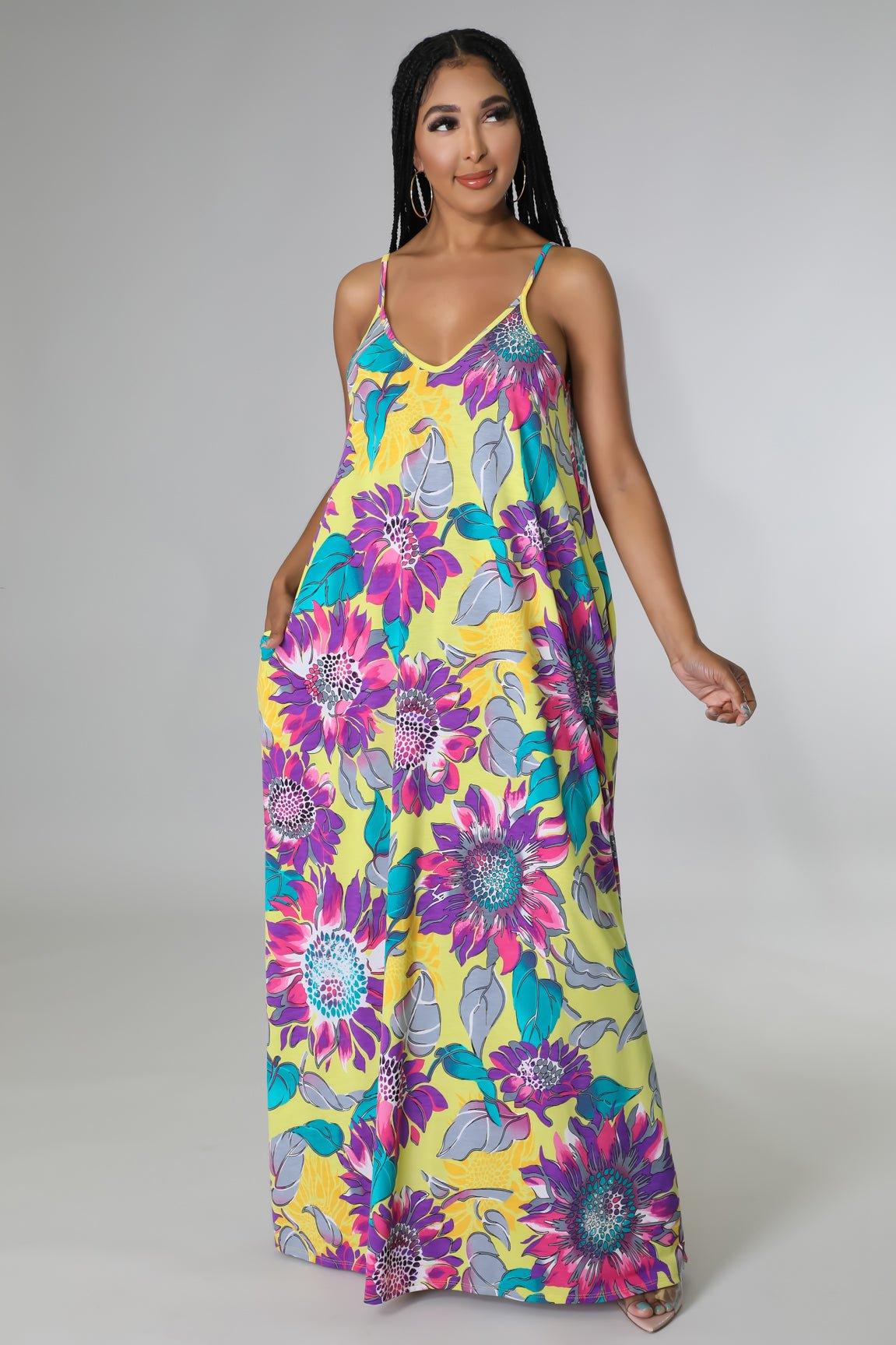 Scarlette Floral Maxi Dress - MY SEXY STYLES