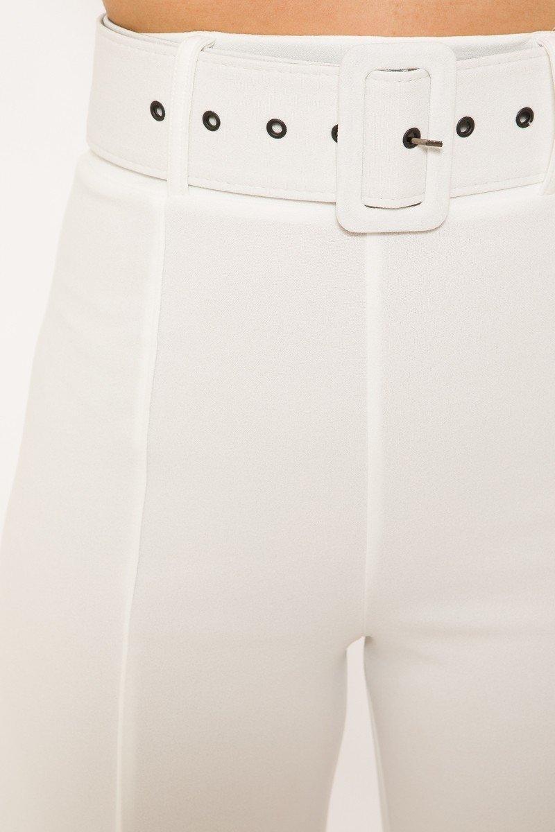 Tara Belted High Waist Pants - MY SEXY STYLES