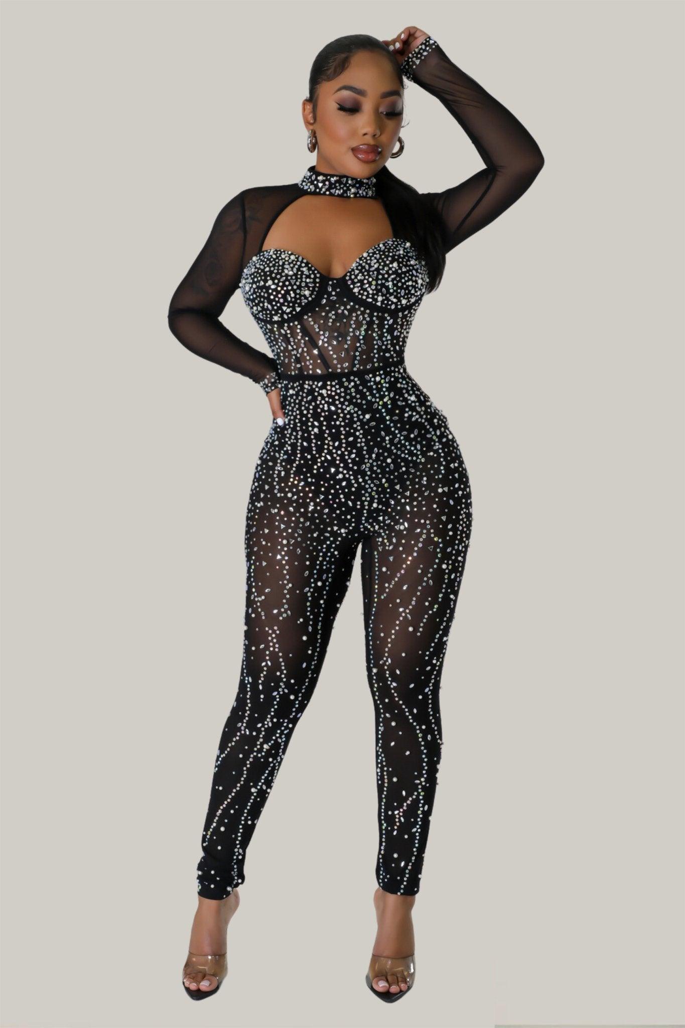 Too Hot To Handle' Jumpsuit - MY SEXY STYLES