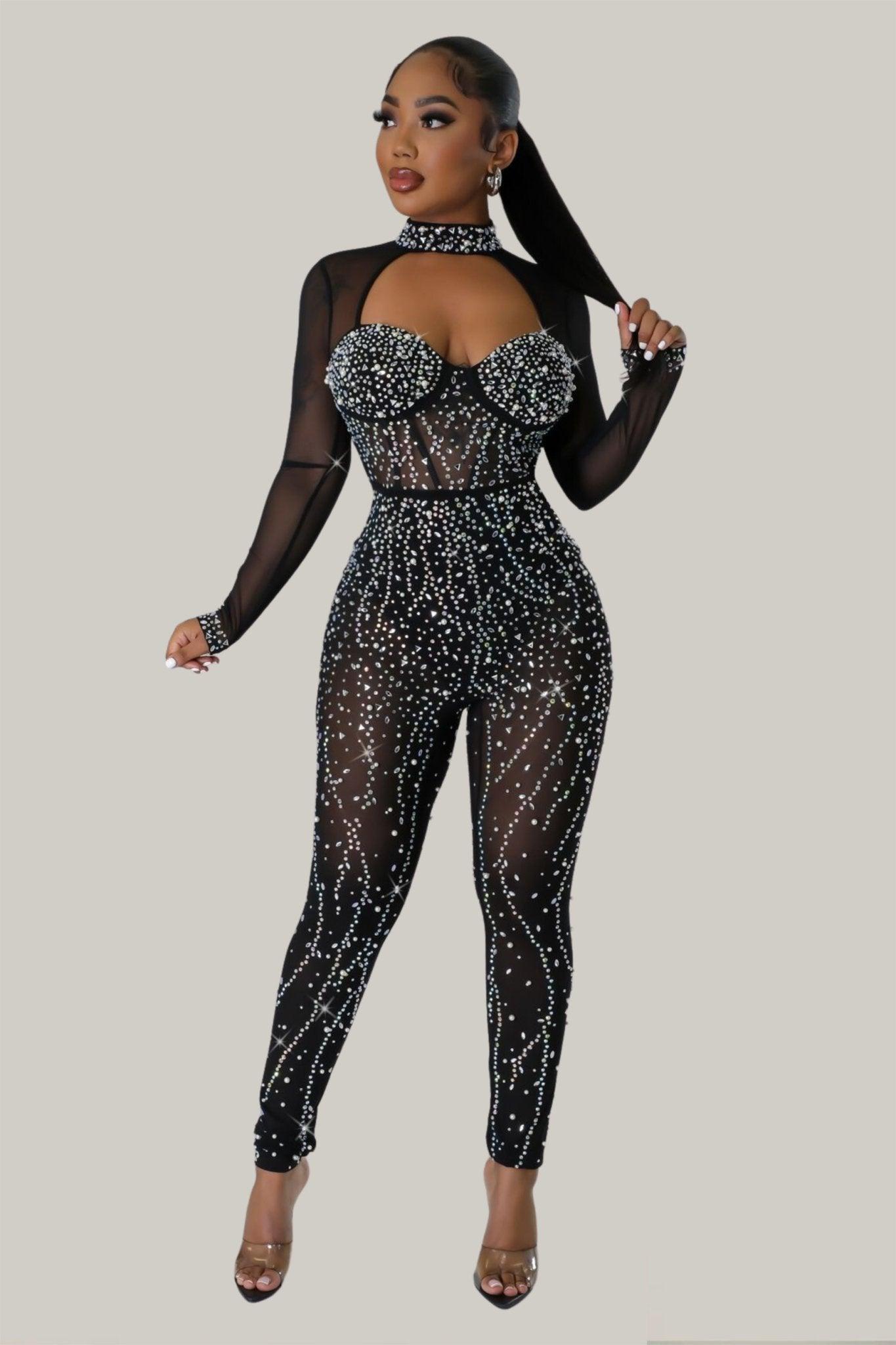 Too Hot To Handle' Jumpsuit - MY SEXY STYLES