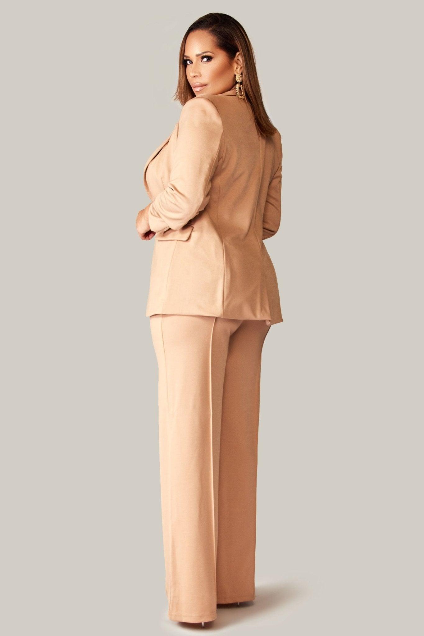 Vada High Couture 3 PC Blazer Set - MY SEXY STYLES