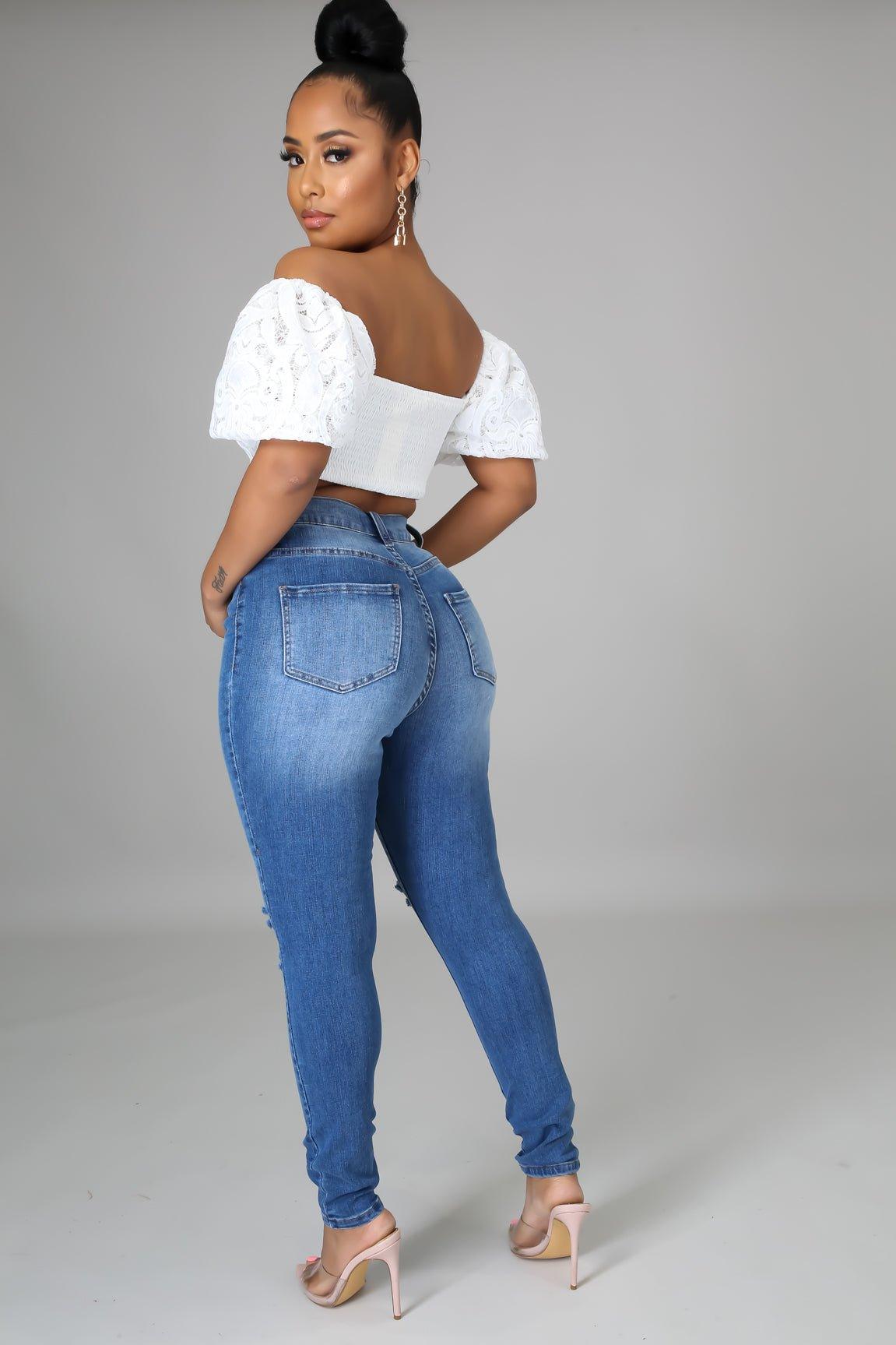 Vivian Ripped Jeans - MY SEXY STYLES