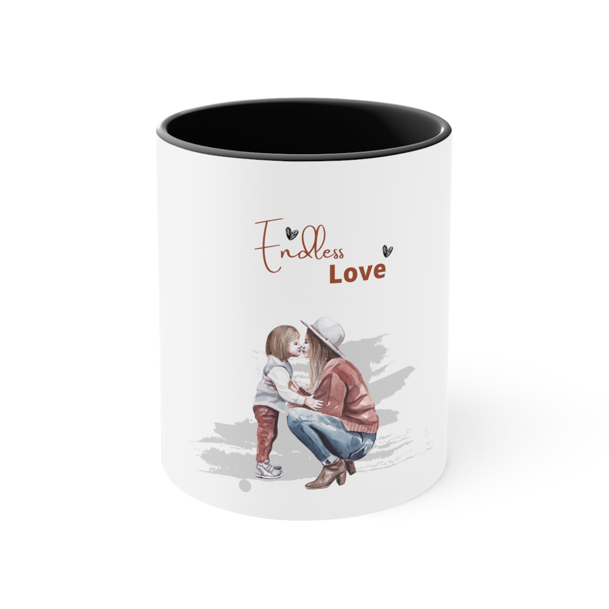 Mom Endless Love Accent Coffee Mug, 11oz