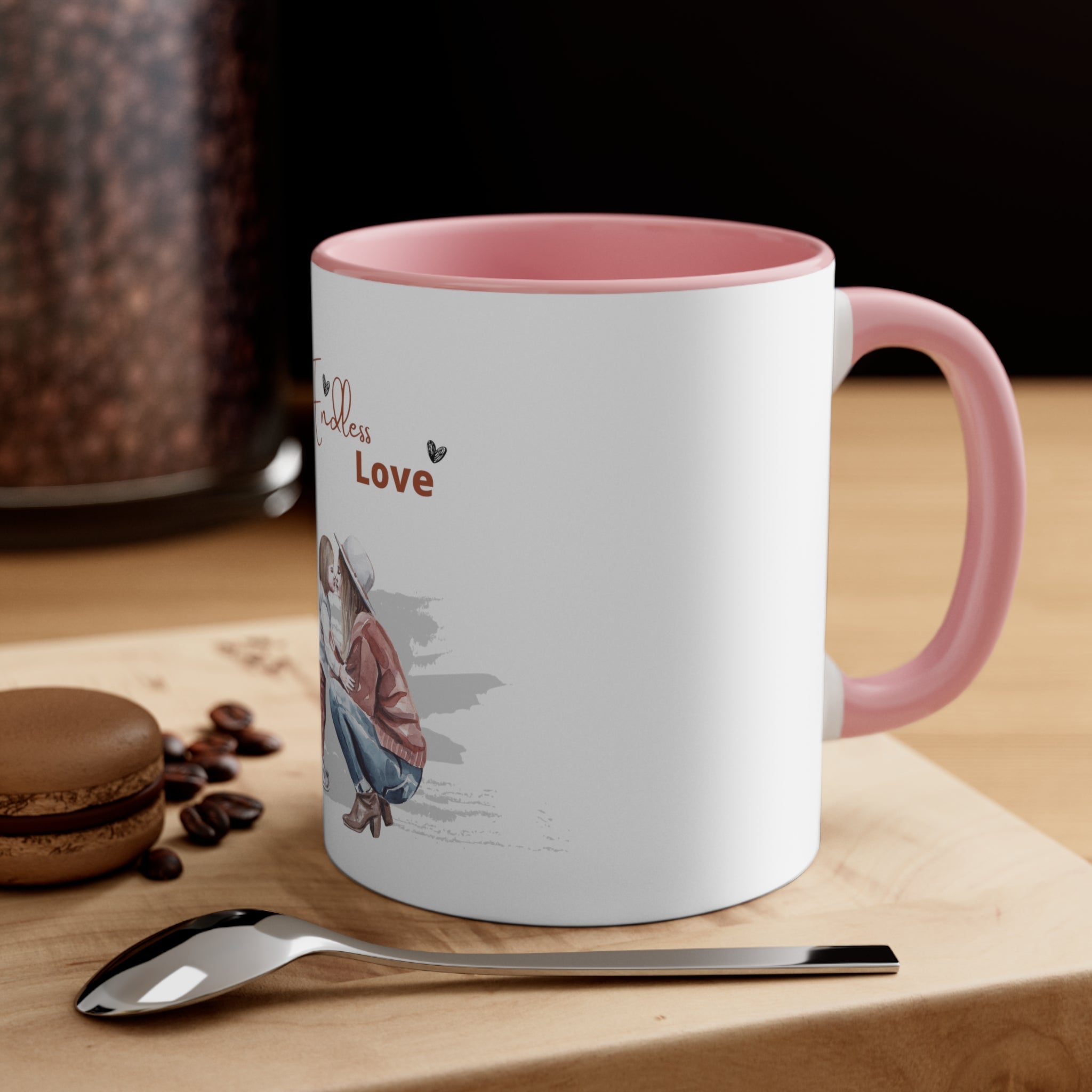 Mom Endless Love Accent Coffee Mug, 11oz