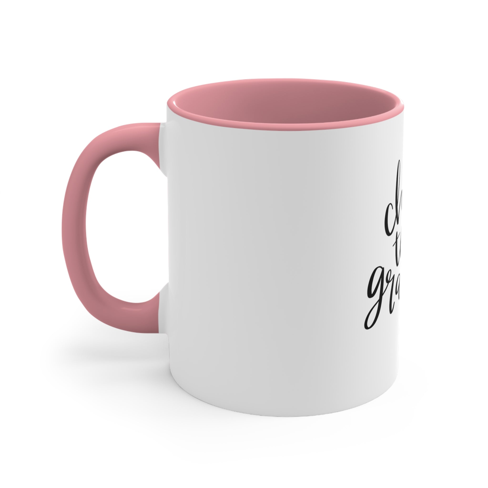 Choose To Be Grateful Accent Coffee Mug, 11oz