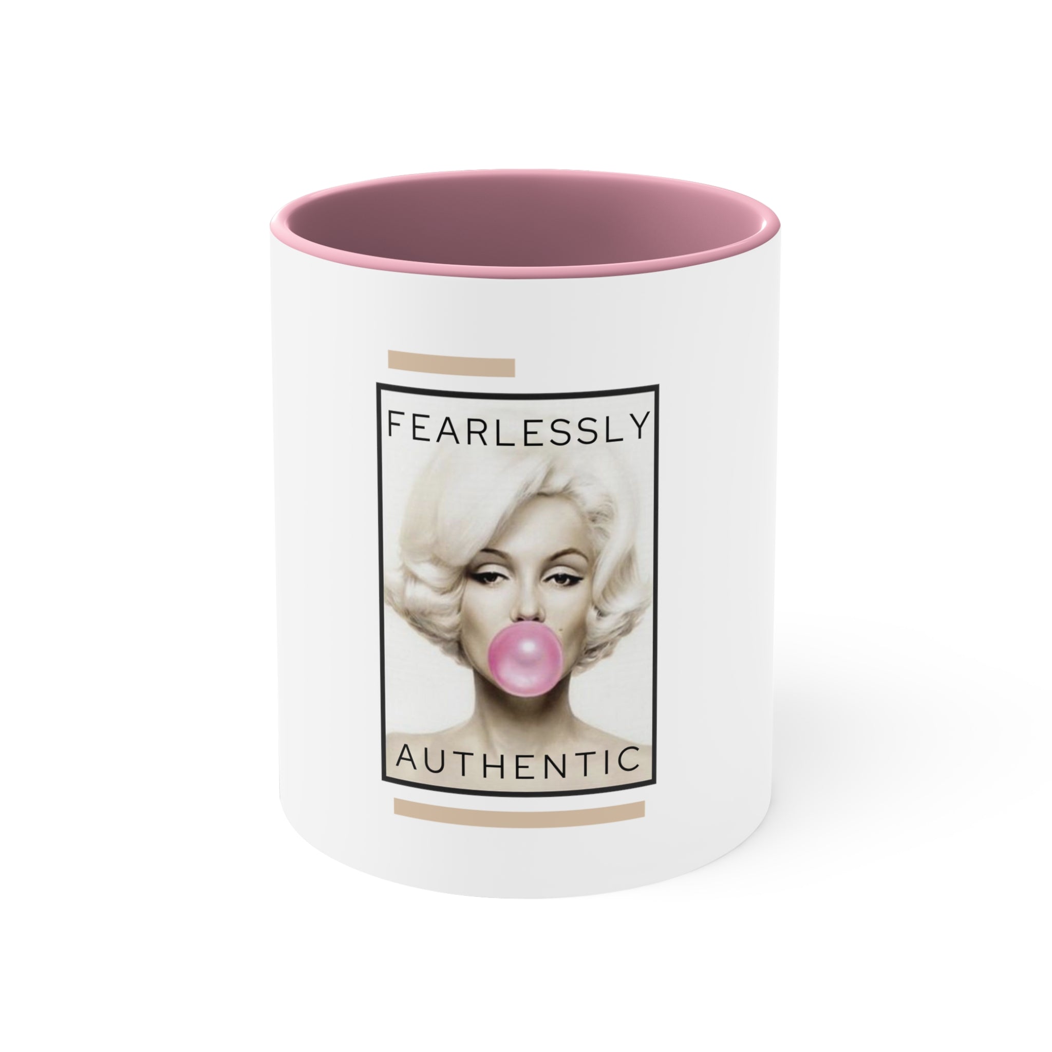Fearlessly Authentic Accent Coffee Mug, 11oz