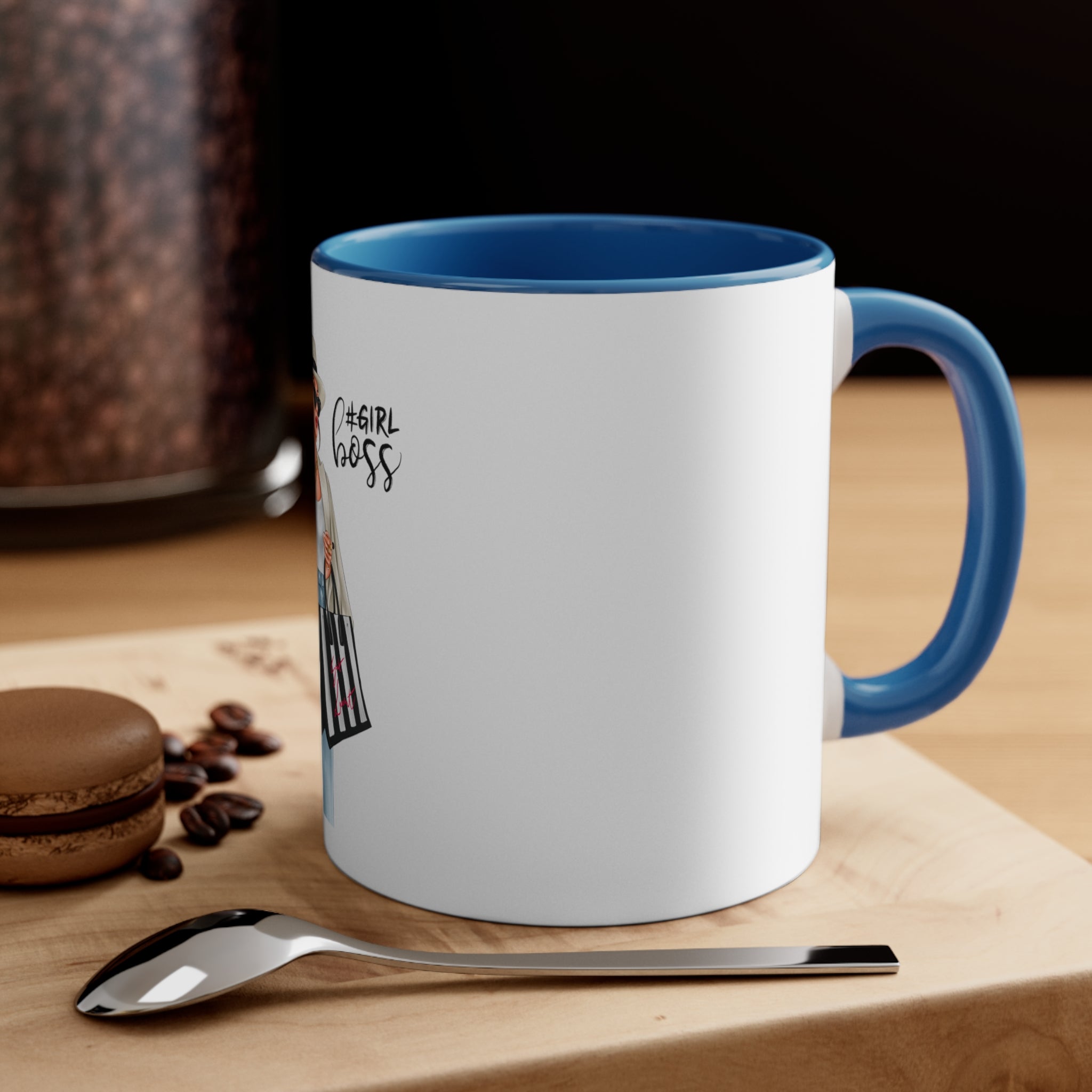 Girl Boss Accent Coffee Mug, 11oz