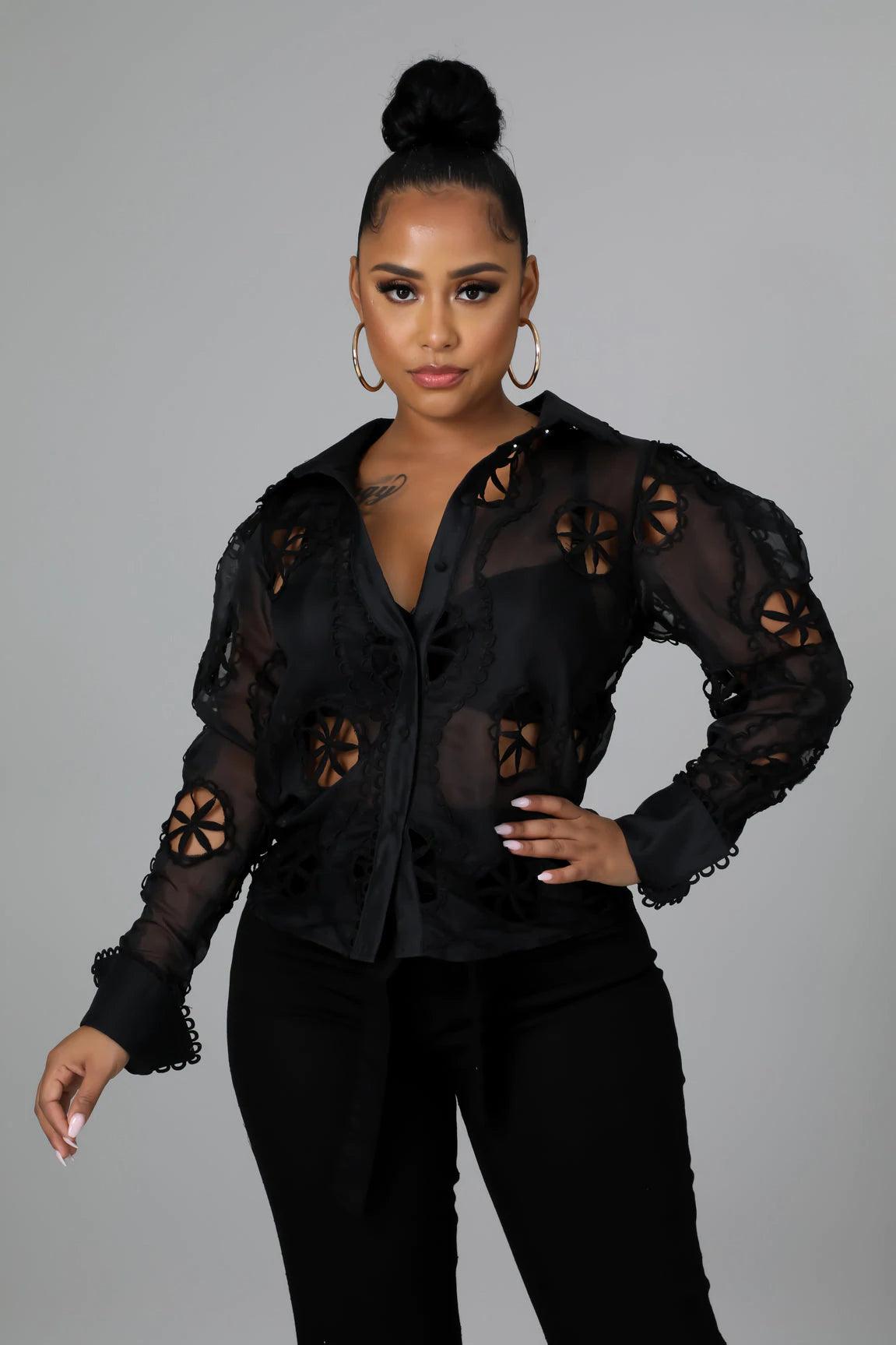 Naomi Sophisticated Boutique Top - MY SEXY STYLES