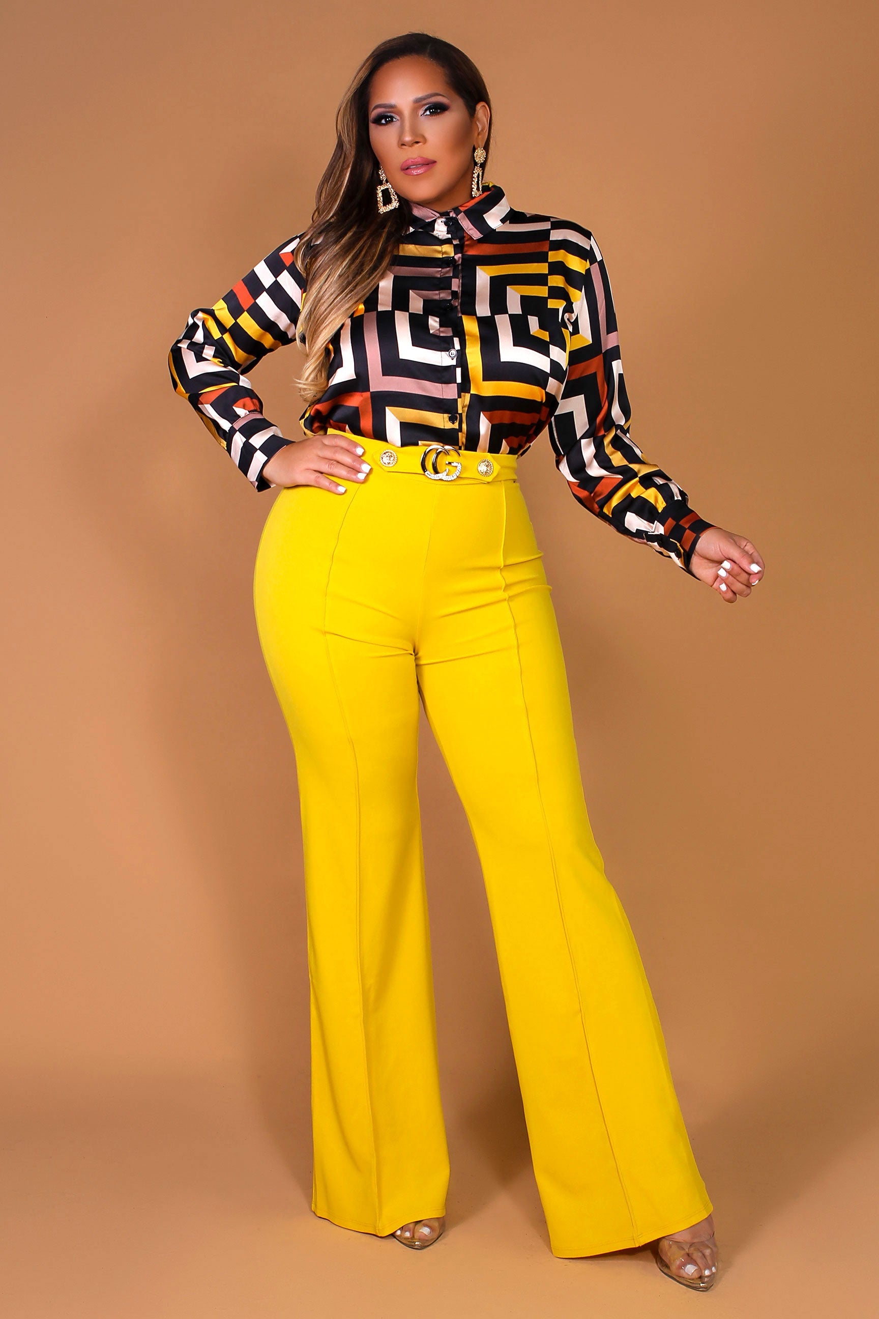 Millie Striped Shirt - MY SEXY STYLES