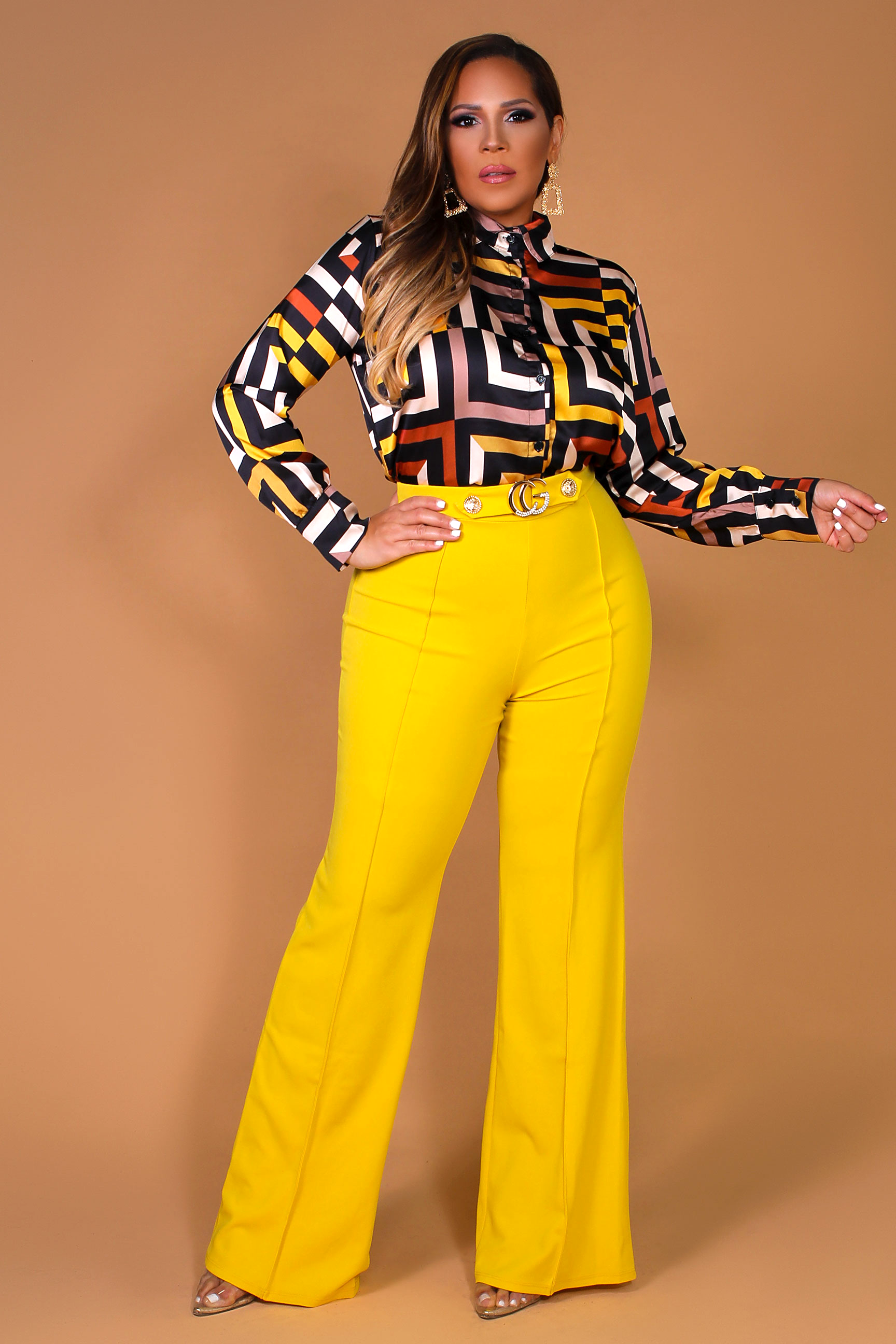 Millie Striped Shirt - MY SEXY STYLES