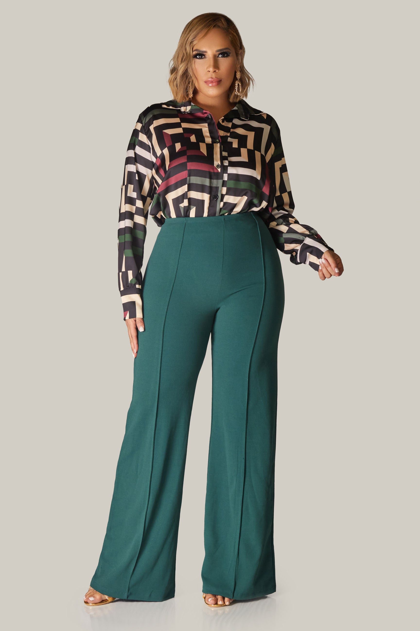 Millie Striped Shirt - MY SEXY STYLES