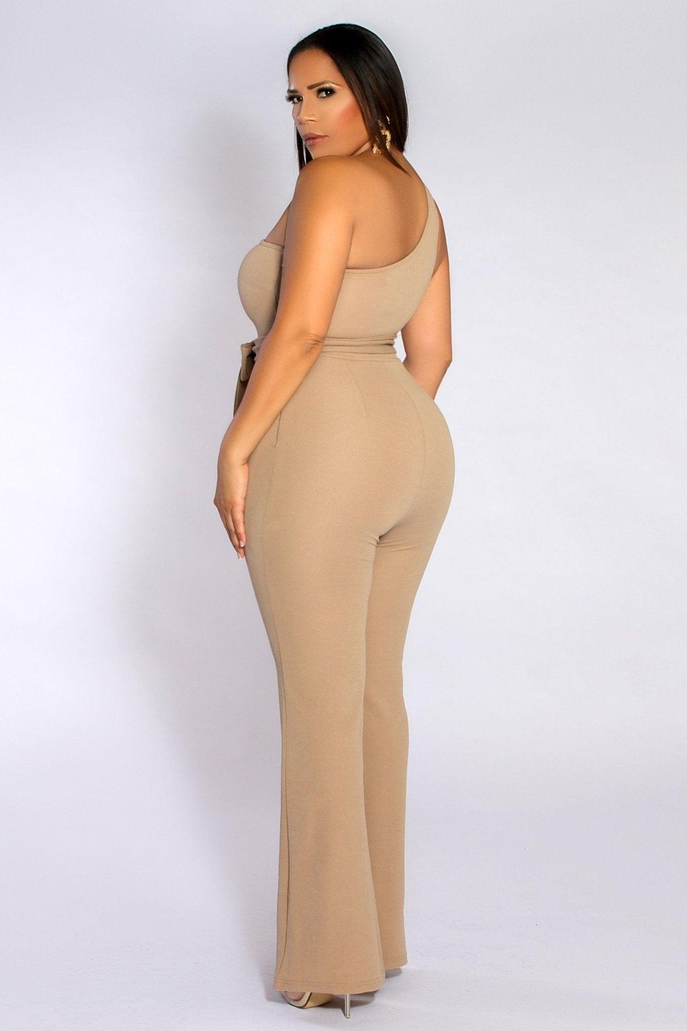 Amoura One Shoulder Jumpsuit - MY SEXY STYLES