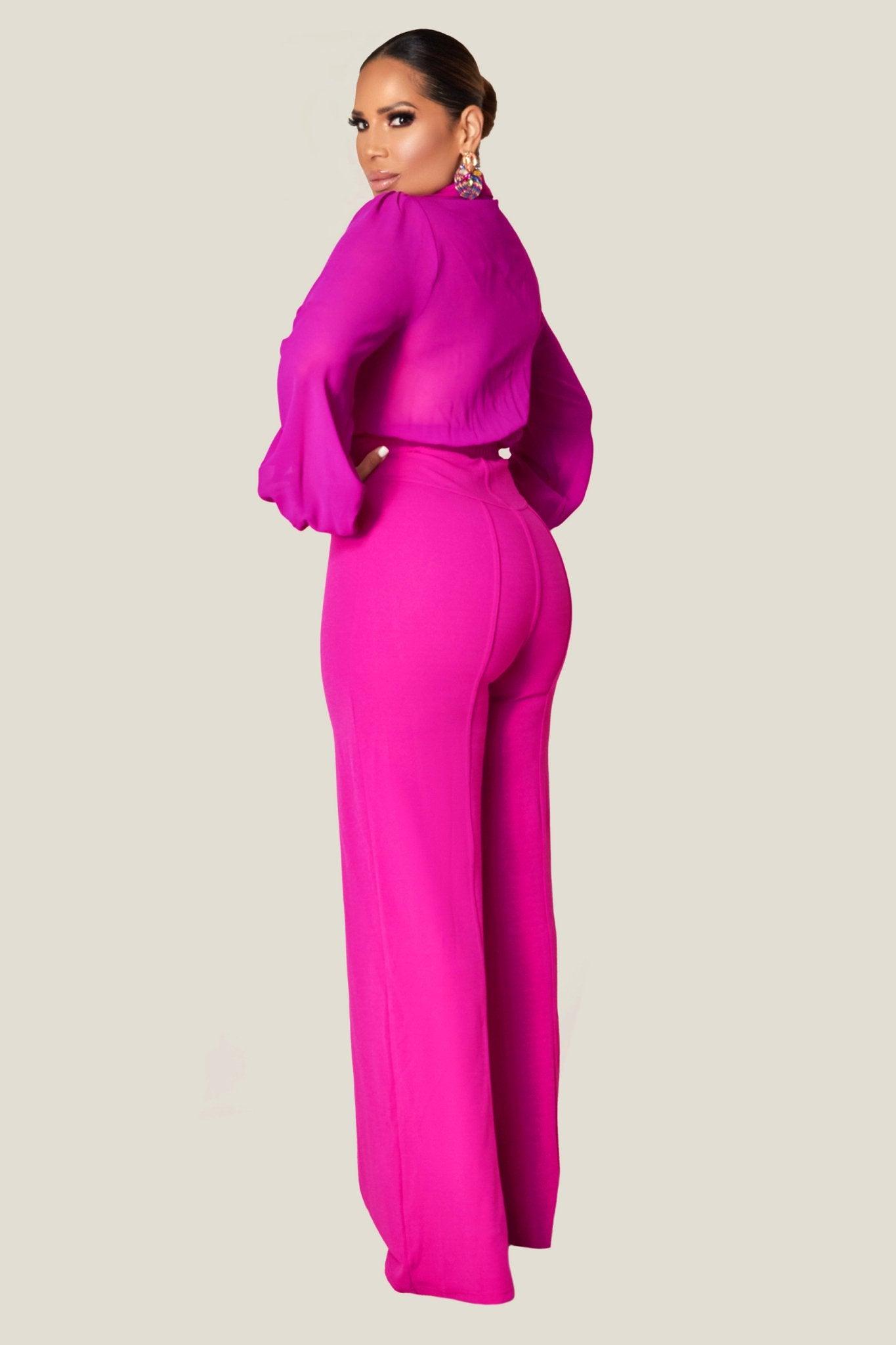 Angelica Long Sleeves Jumpsuit - MY SEXY STYLES