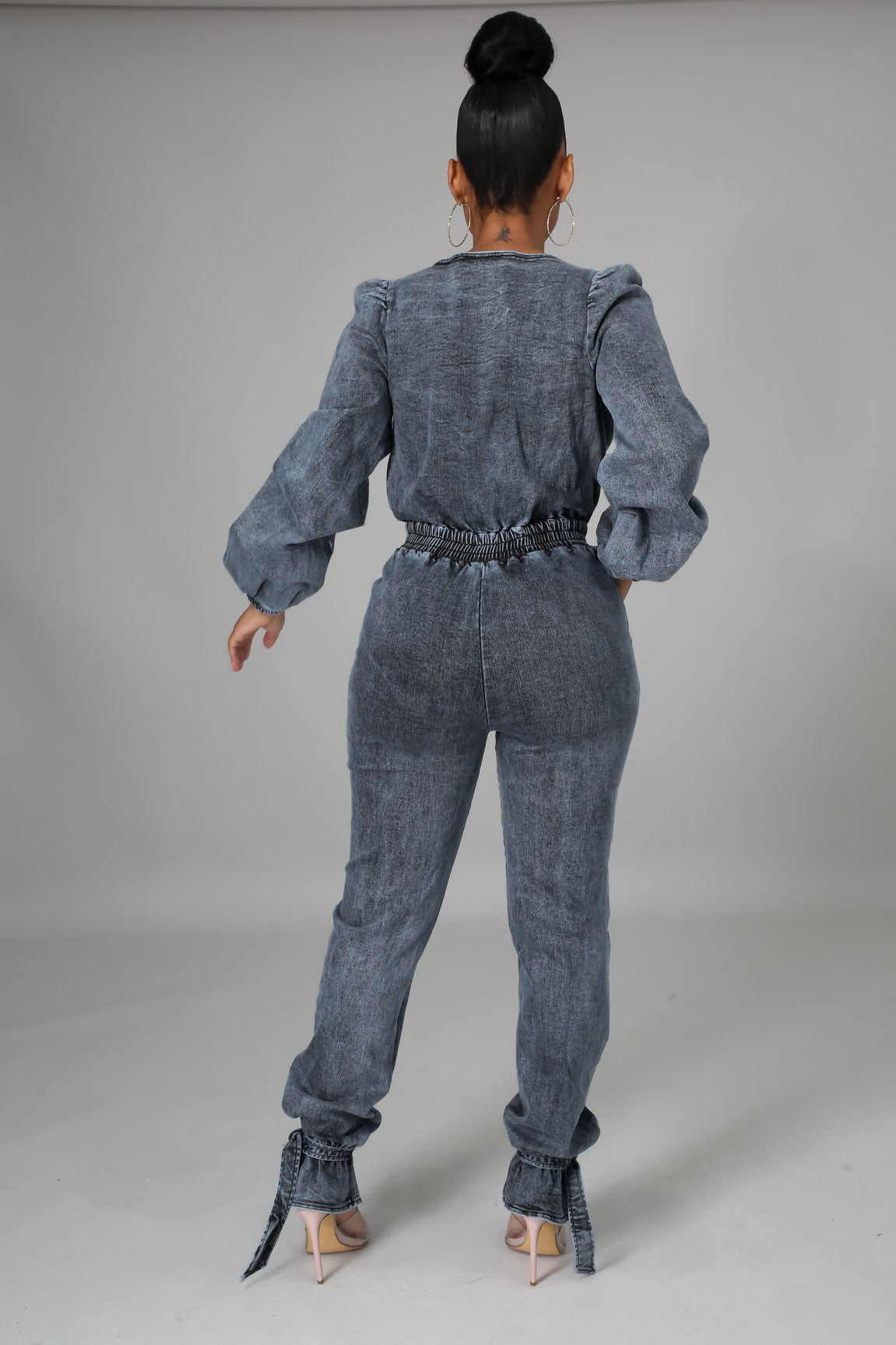 Ariana Denim Jumpsuit - MY SEXY STYLES