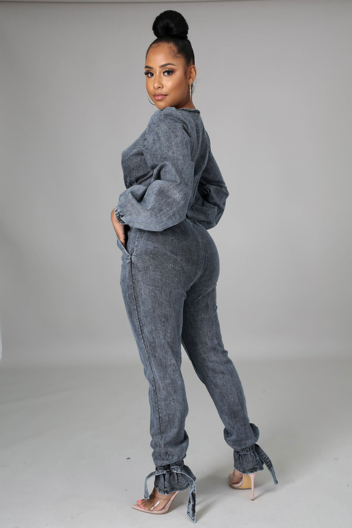 Ariana Denim Jumpsuit - MY SEXY STYLES