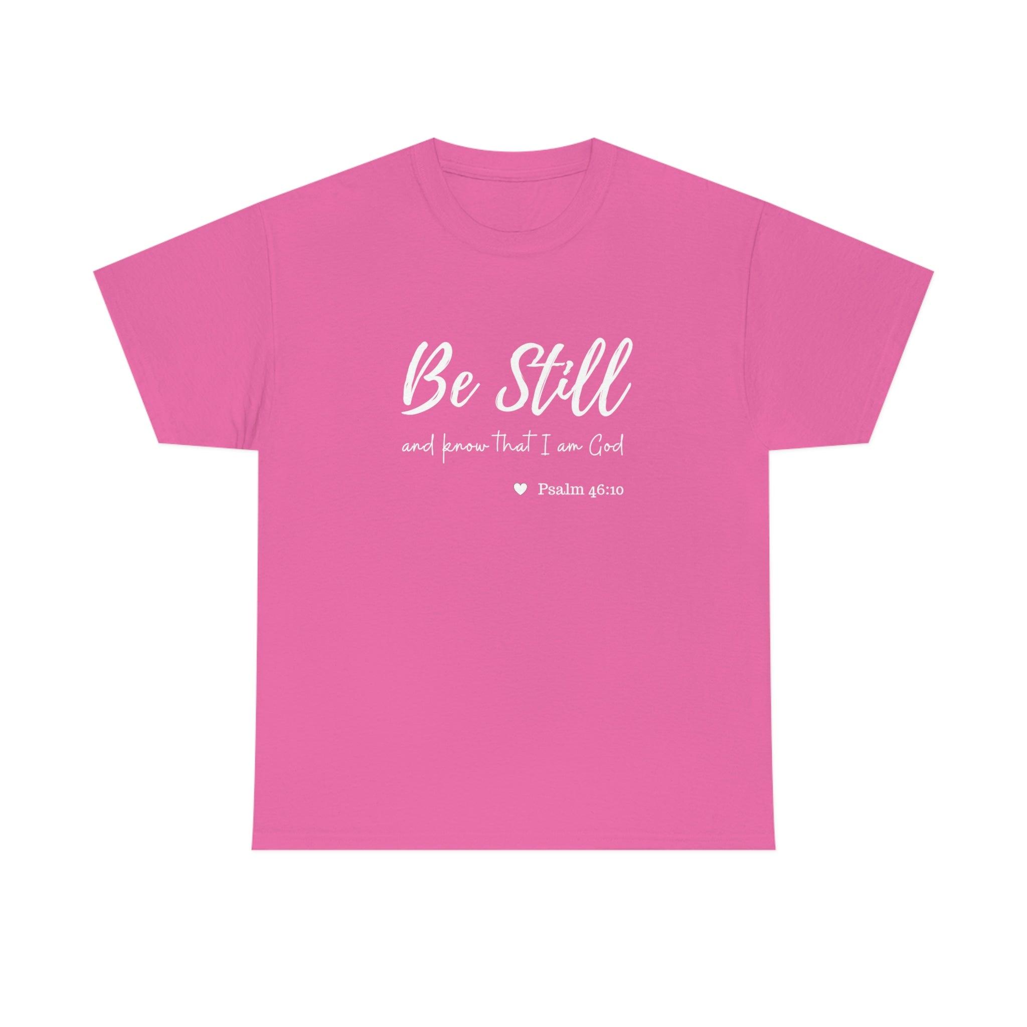 Be Still and Know That I Am God Unisex Jersey Short Sleeve Tee - MY SEXY STYLES
