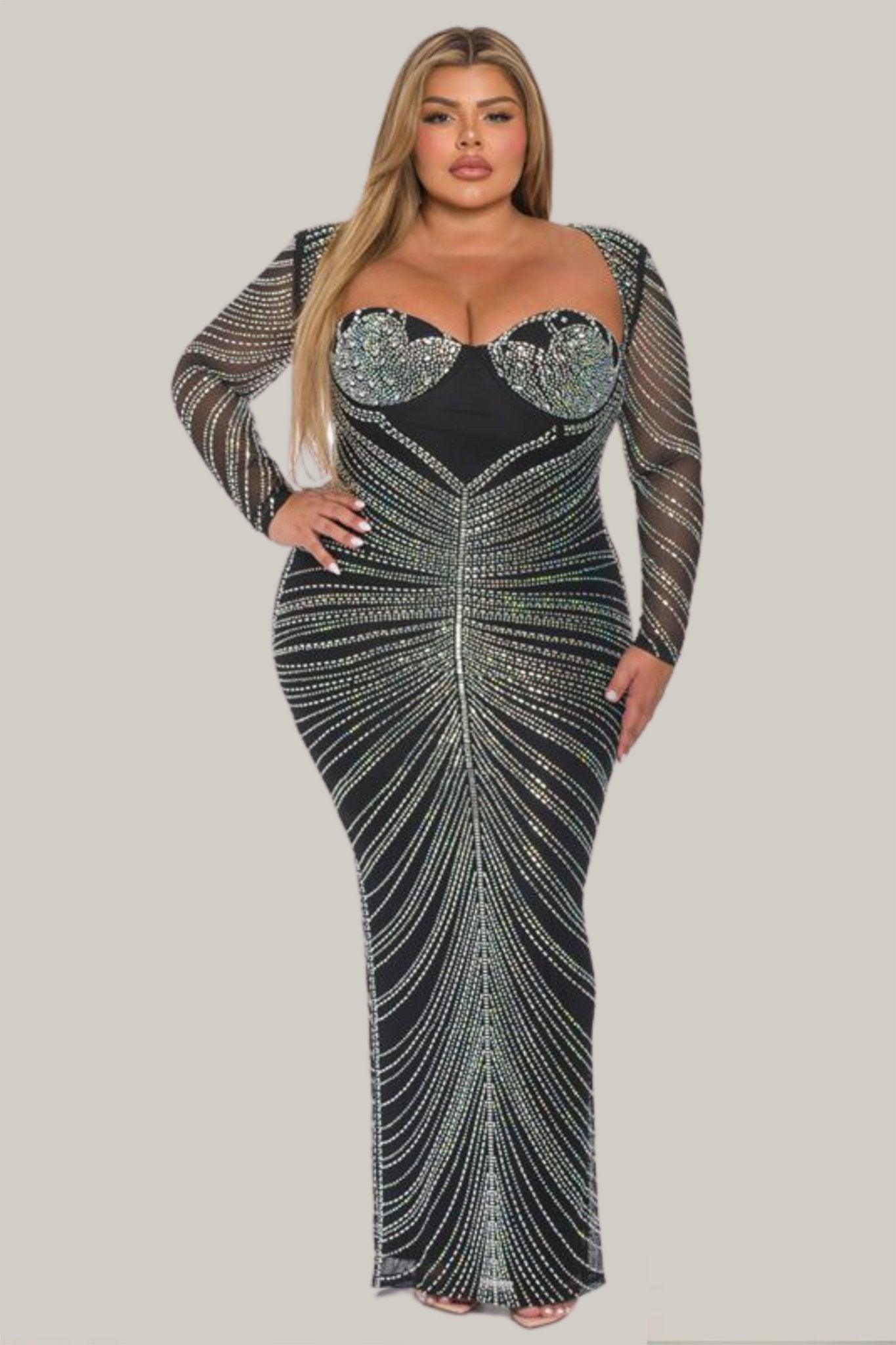 Berkley Goddess Gala Maxi Dress - MY SEXY STYLES