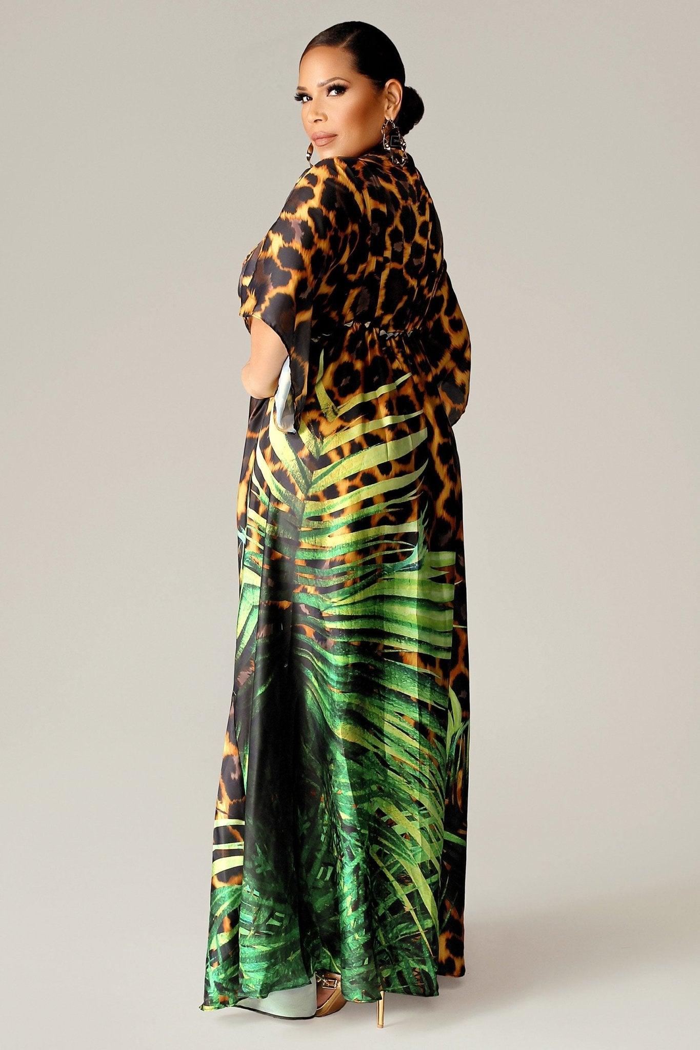 Bora Bora Leopard Maxi Dress - MY SEXY STYLES