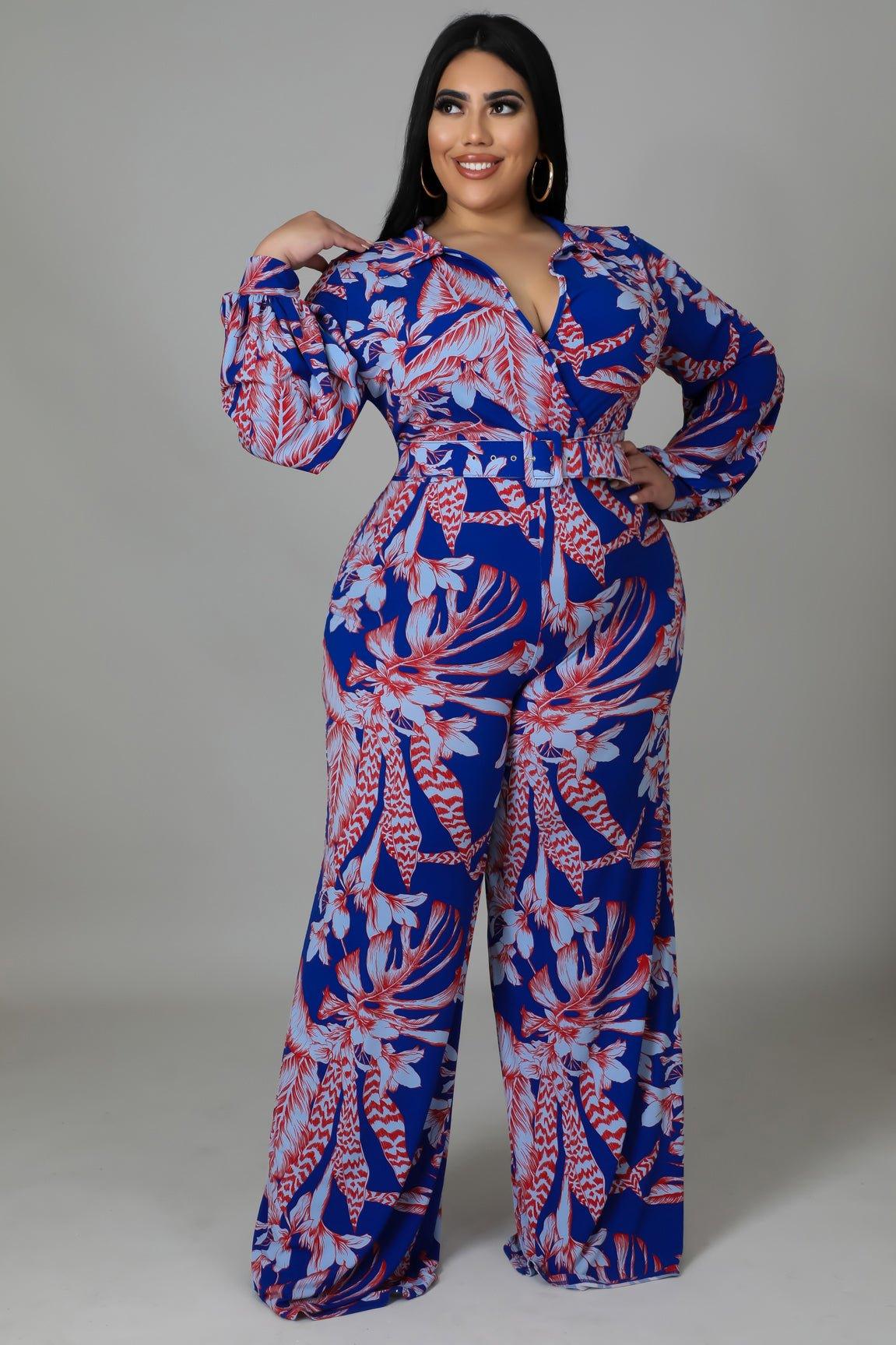 Dallas Belted Jumpsuit - MY SEXY STYLES