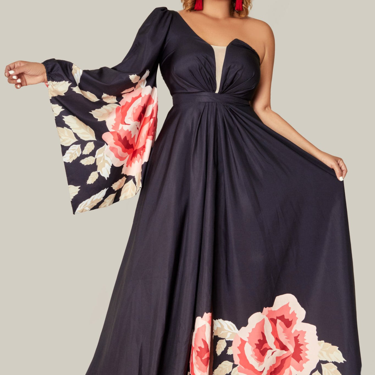 divine whimsy maxi dress City Chic | Dresses | City Chic Womens Plus Size Maxi Divine Whimsy Dress Size L2 Nwt