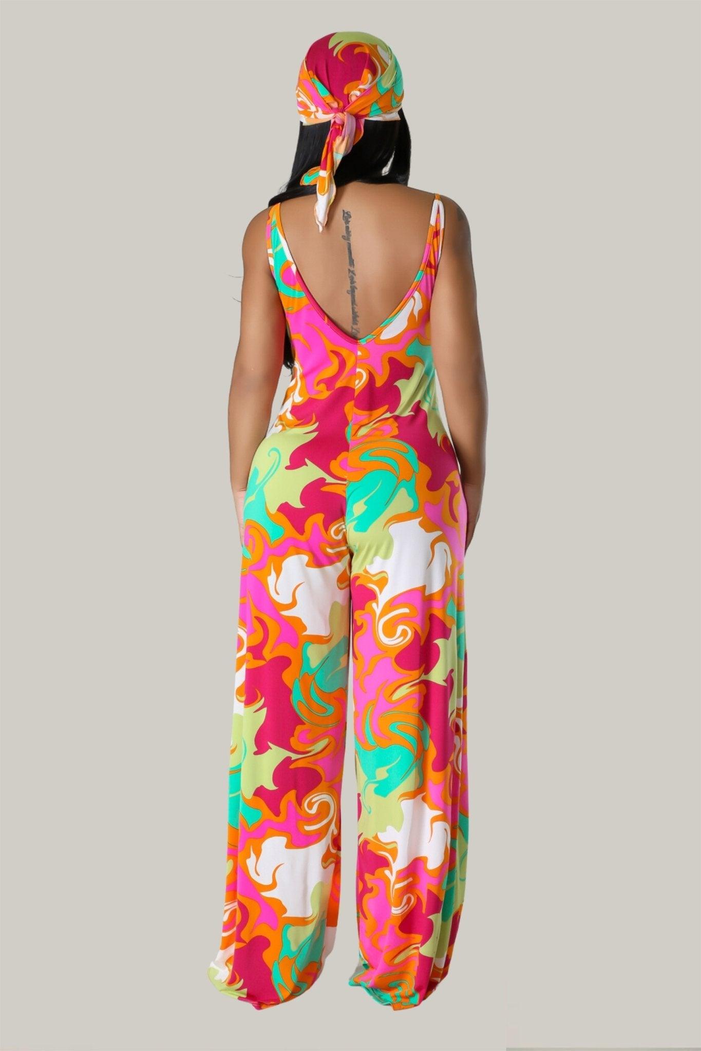 Dreamy Daisies Stretch Jumpsuit - MY SEXY STYLES