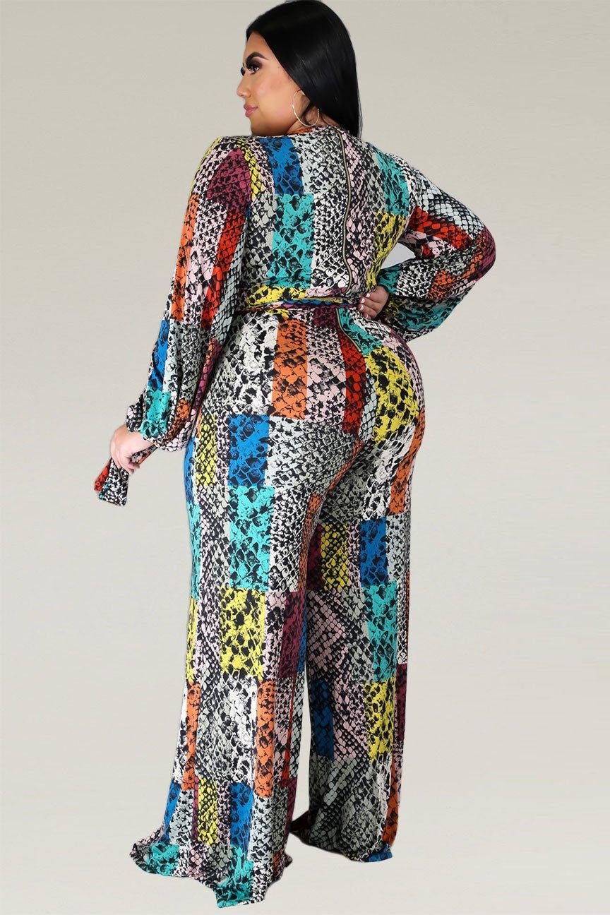 Everlee Multicolor Print Jumpsuit - MY SEXY STYLES