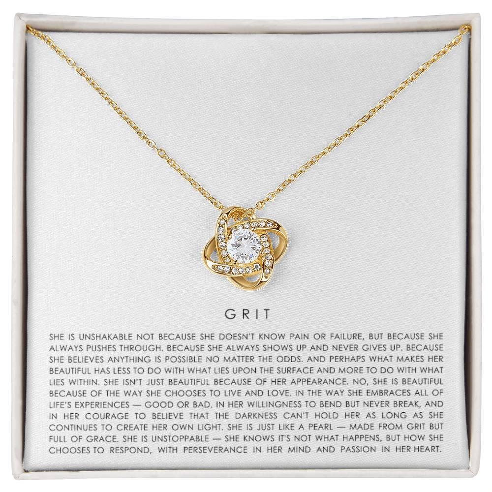 GRIT Love Knot Necklace - MY SEXY STYLES