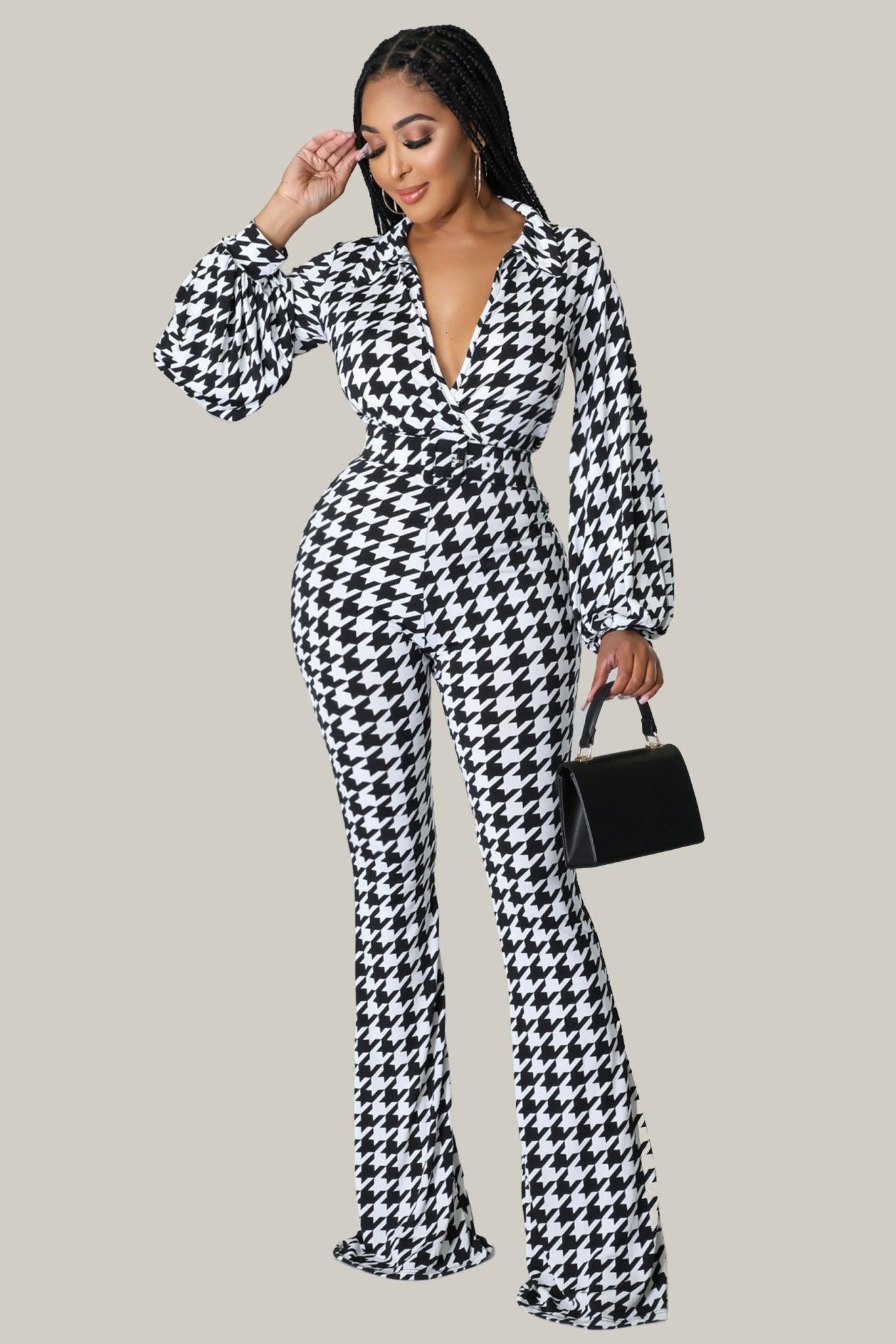 Hallie Belted Jumpsuit - MY SEXY STYLES