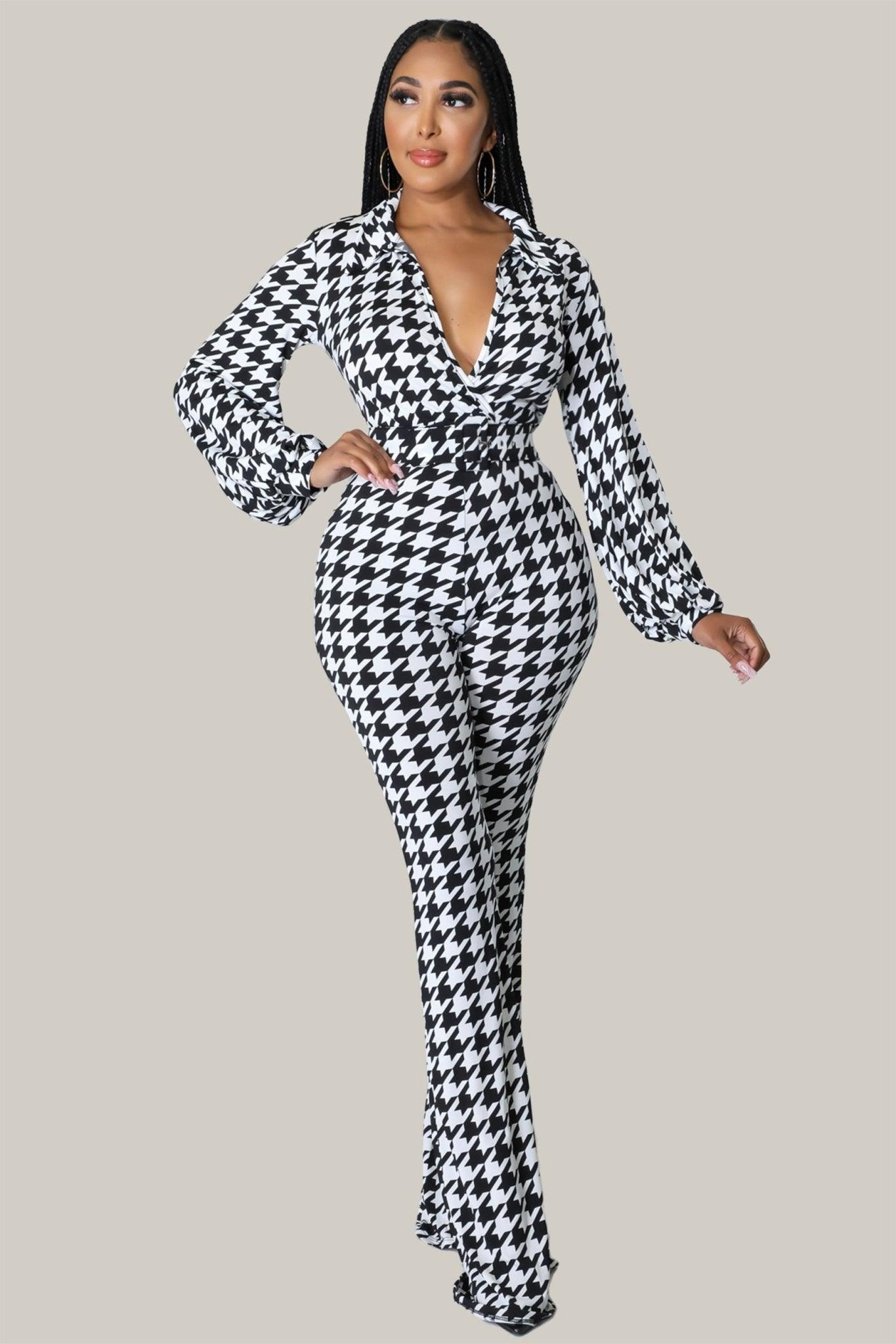Hallie Belted Jumpsuit - MY SEXY STYLES