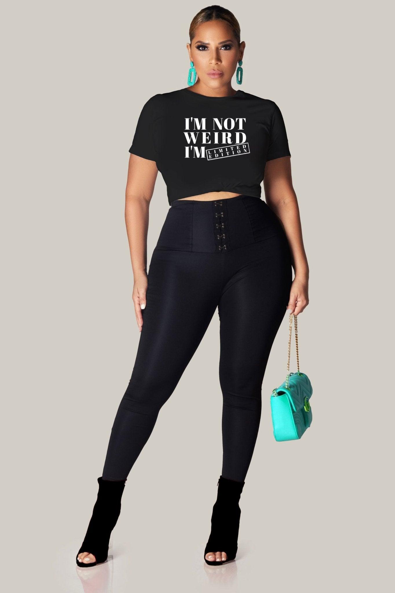 I'm Not Weird I'm Limited Edition Unisex Jersey Tee - MY SEXY STYLES