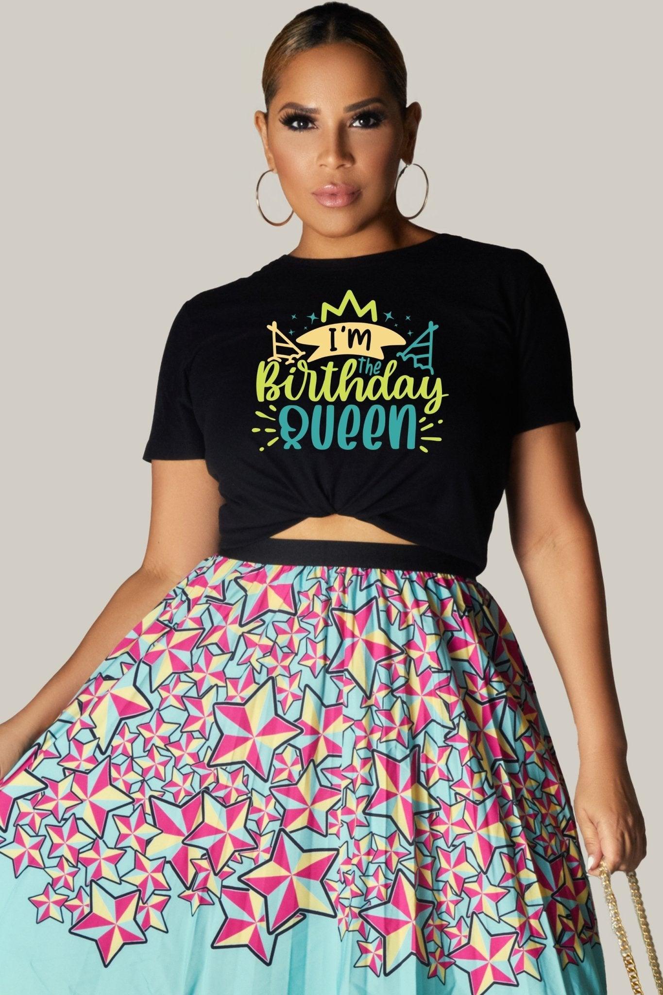 I'm The Birthday Queen Unisex Jersey Short Sleeve Tee - MY SEXY STYLES