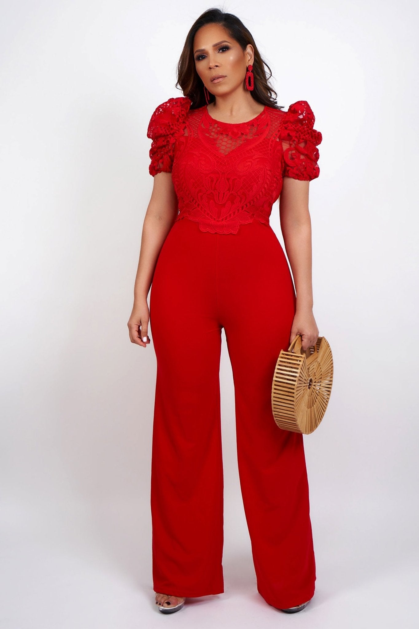 Kadence Lace Top Jumpsuit - MY SEXY STYLES
