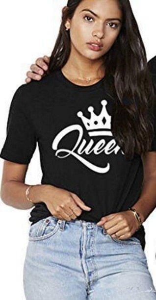 King Queen Couples T-Shirt - MY SEXY STYLES
