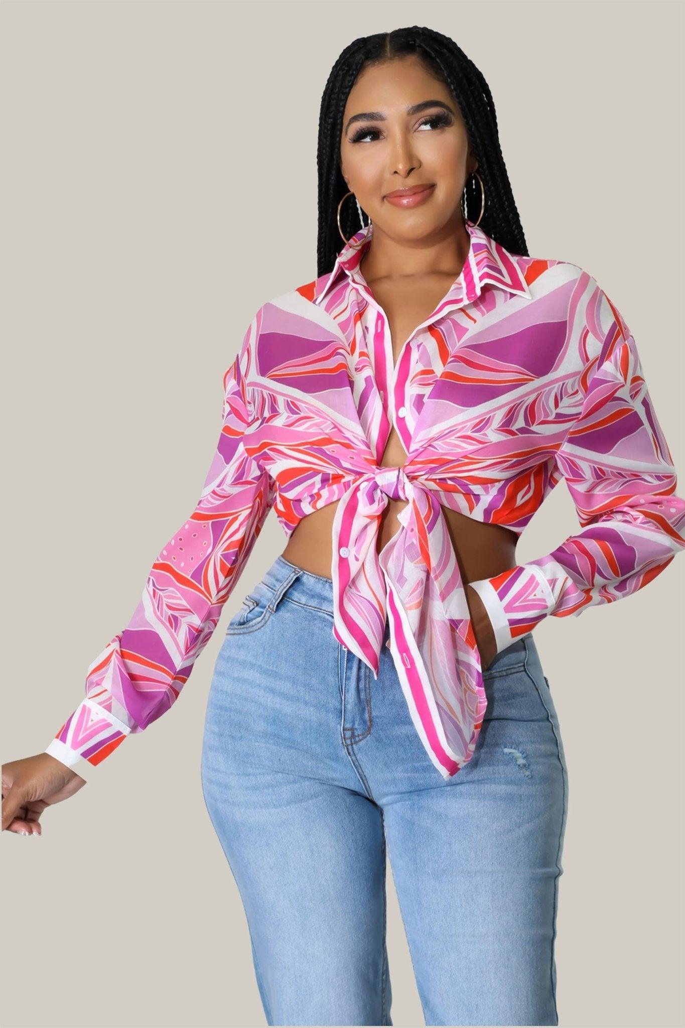 Madison Button Down Long Sleeves Shirt - MY SEXY STYLES