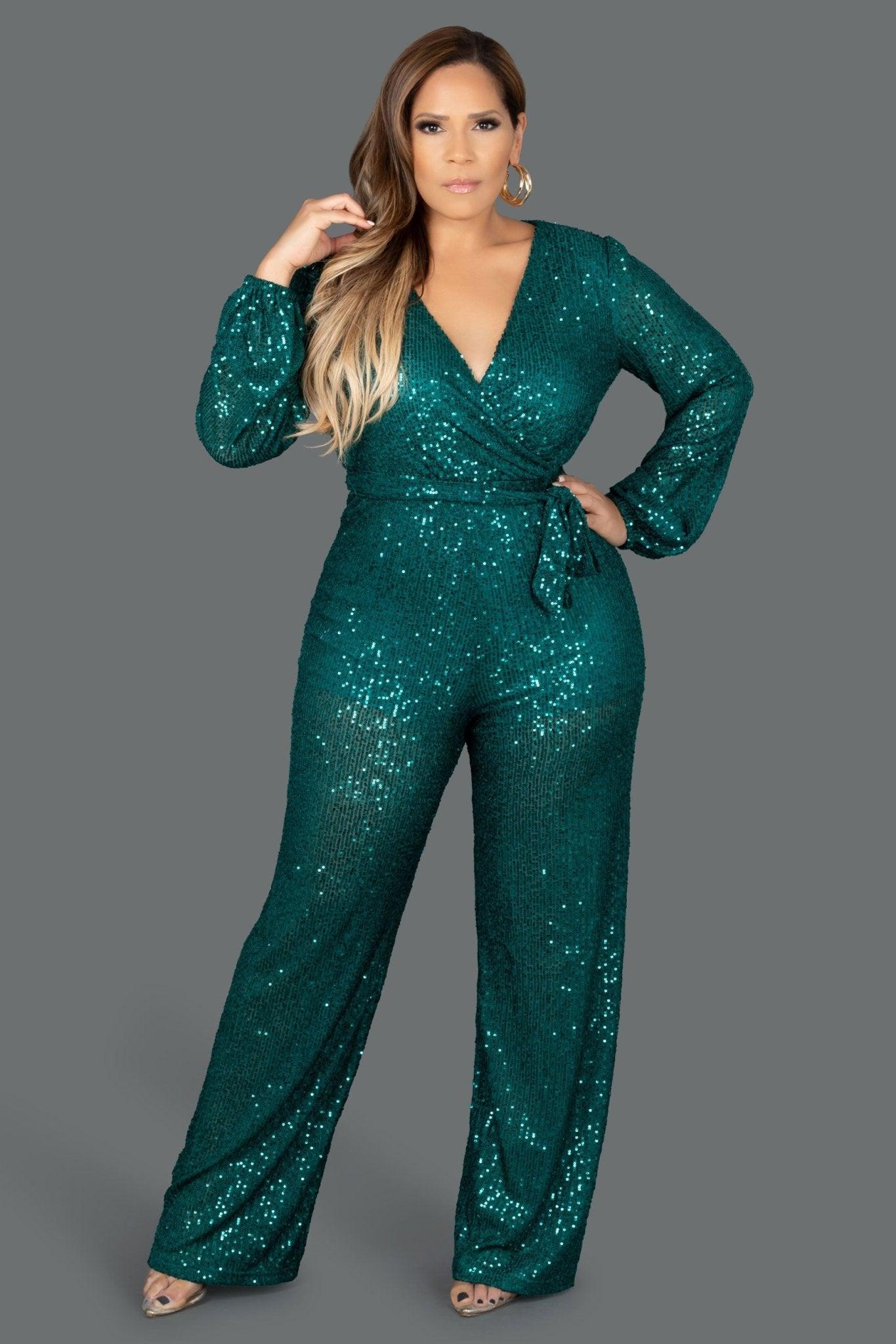 Magnolia Sequins Jumpsuit - MY SEXY STYLES