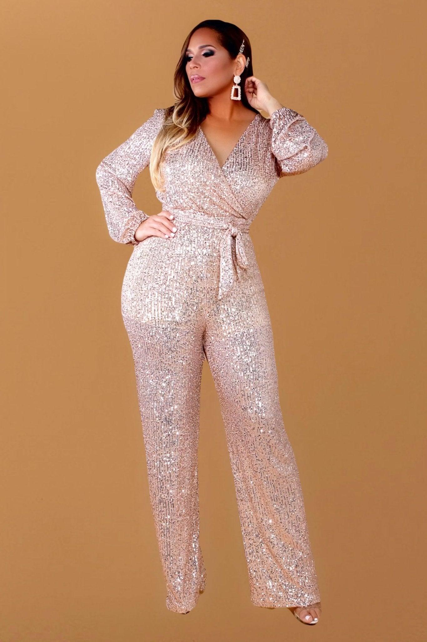 Magnolia Sequins Jumpsuit - MY SEXY STYLES