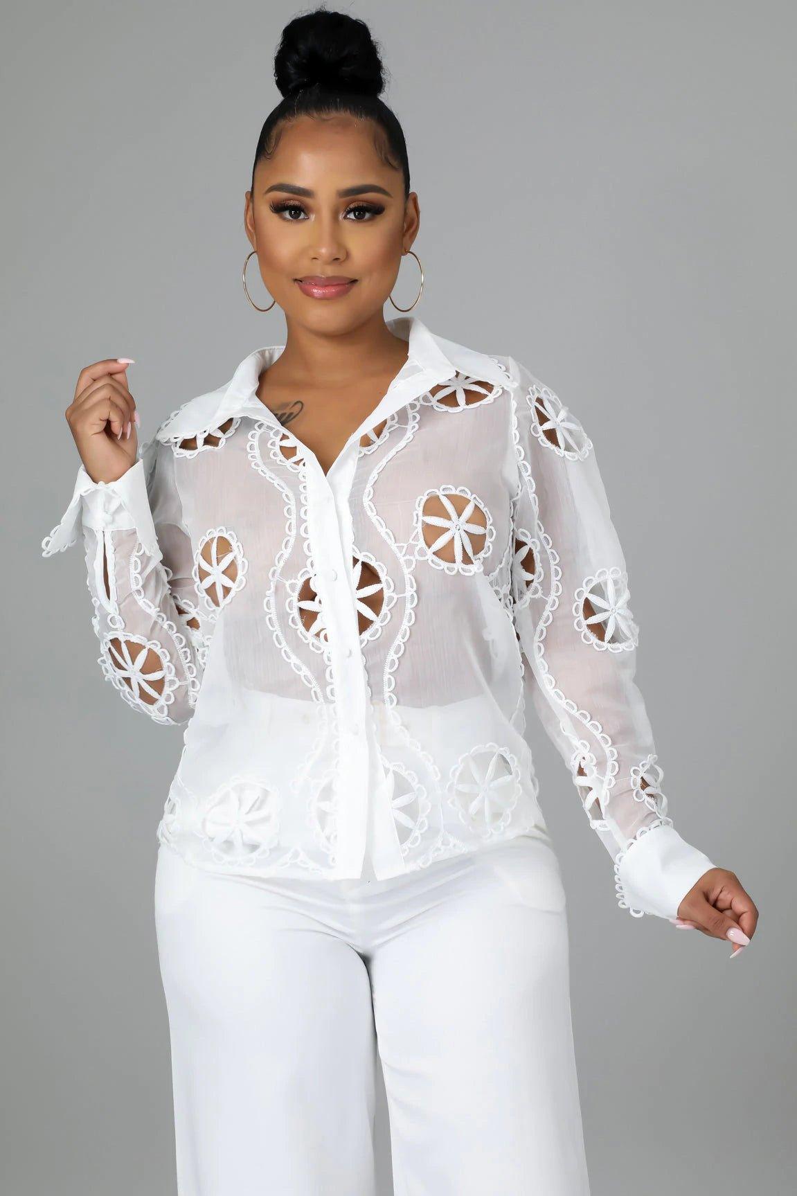 Naomi Sophisticated Boutique Top - MY SEXY STYLES