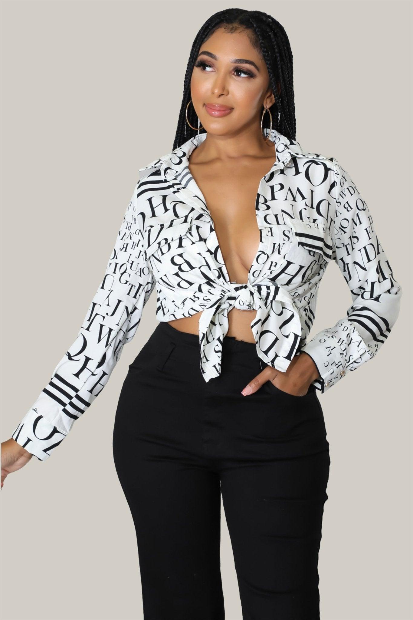 Paris Long Sleeves Button Down Shirt - MY SEXY STYLES
