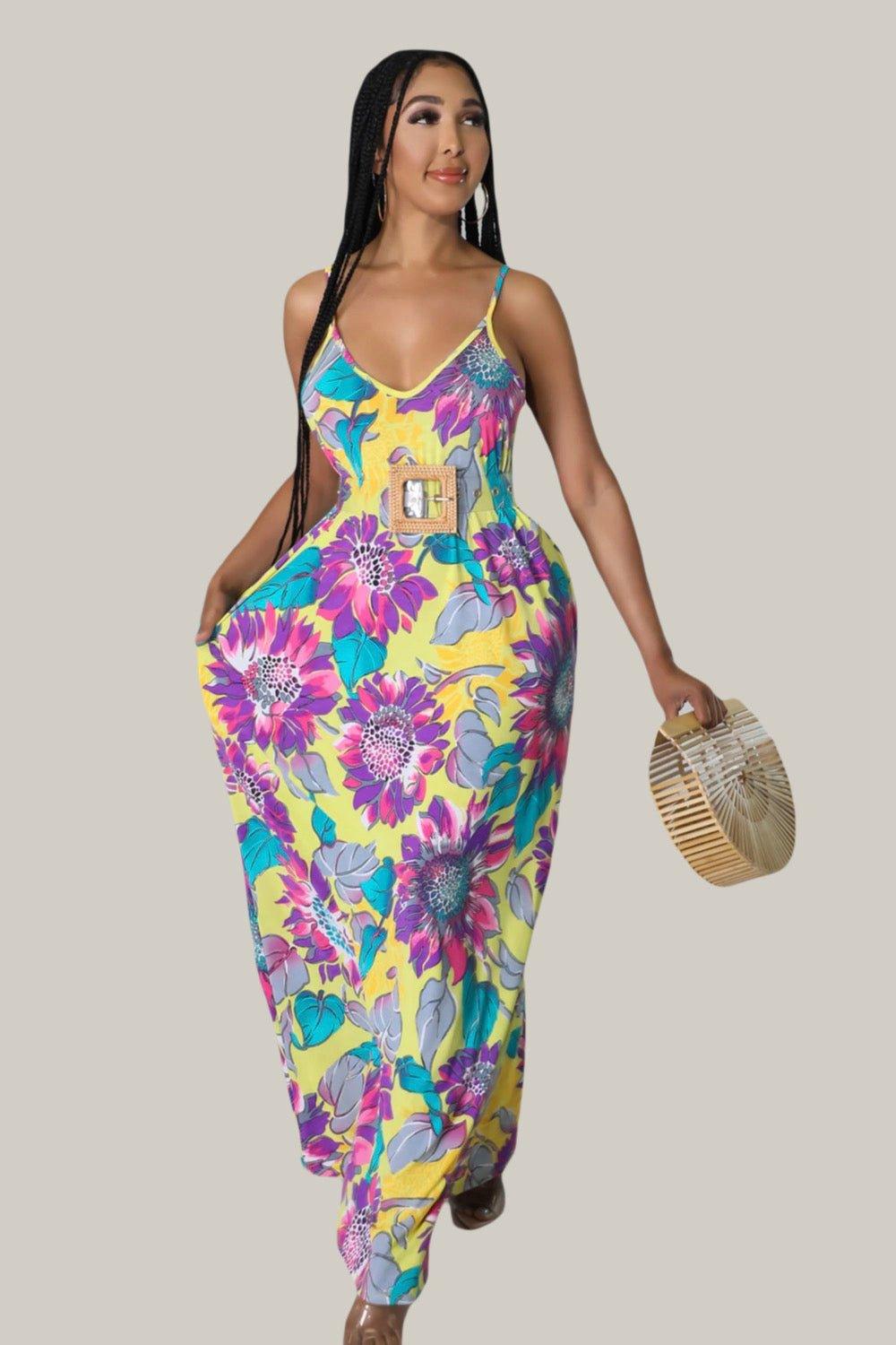 Scarlette Floral Maxi Dress - MY SEXY STYLES