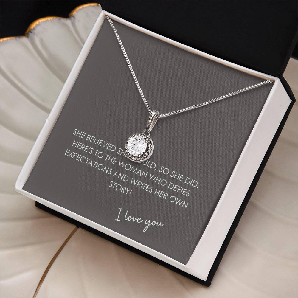 SHE BELIEVED SHE COULD Eternal Hope Necklace - MY SEXY STYLES