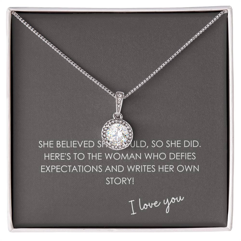 SHE BELIEVED SHE COULD Eternal Hope Necklace - MY SEXY STYLES