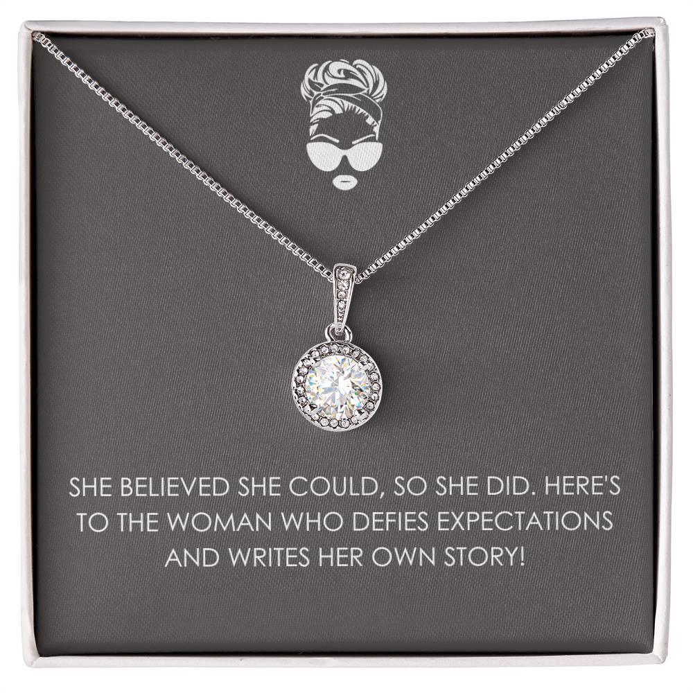 SHE BELIEVED SHE COULD SO SHE DID Eternal Hope Necklace - MY SEXY STYLES